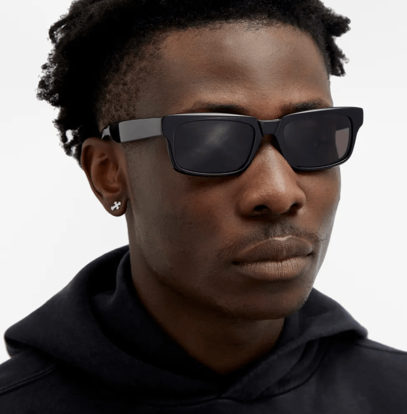 image of New Balenciaga Bb0345S - 001 Sunglasses in Black, Men's