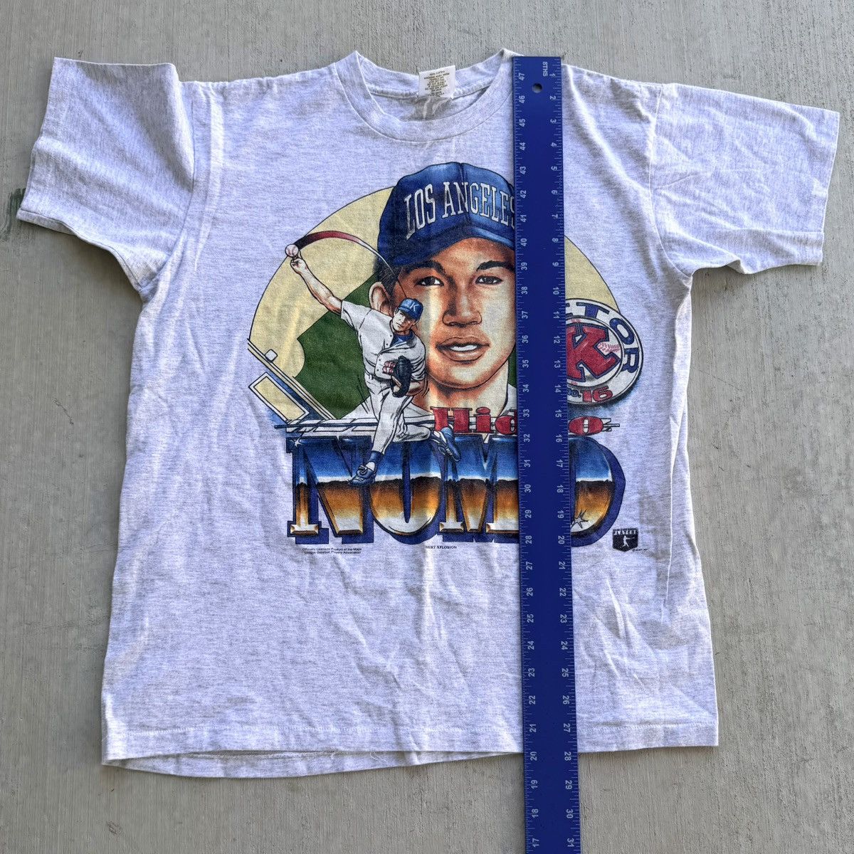 MLB Vintage Hideo Nomo T Shirt Doctor K LA Dodgers MLB Size US L / EU 52-54 / 3 - 8 Thumbnail
