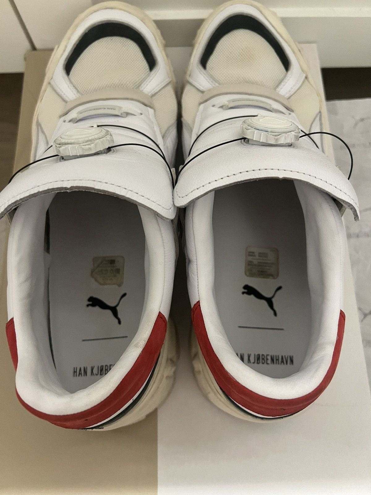 Han Kjobenhavn Han Kjøbenhavn Men’s White Sneakers Size US 13 / EU 46 - 5 Thumbnail