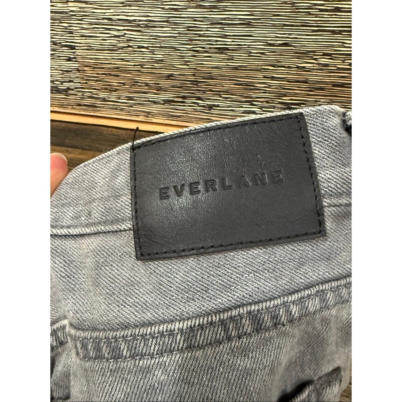 Everlane Everlane cropped grey the 90’s cheeky jeans size 31 Size 31" - 4 Thumbnail