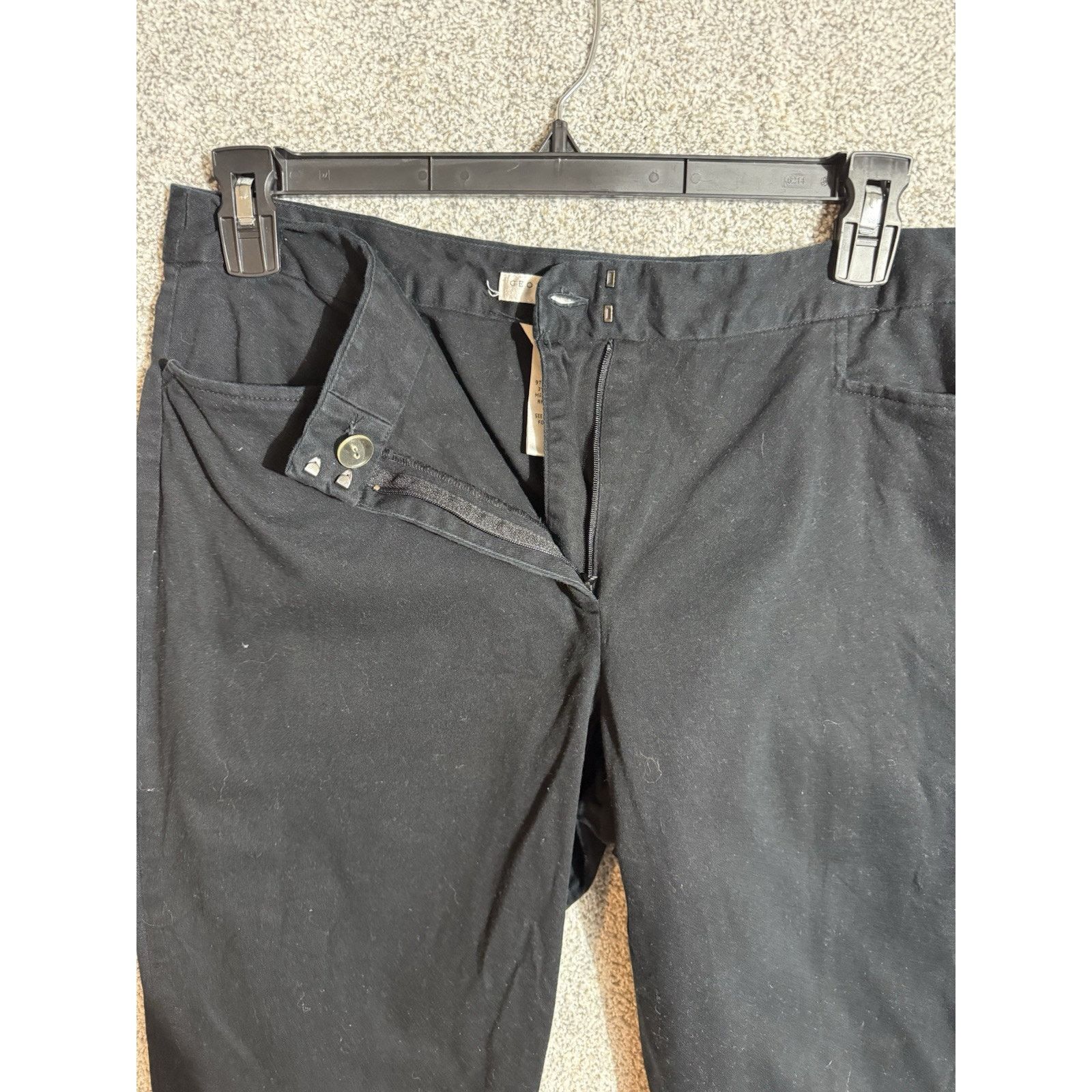 Geoffrey Beene Vintage 90s Y2K Geoffrey Beene Capri Women 16 Embroidered Size 38" / US 16 / IT 52 - 9 Thumbnail