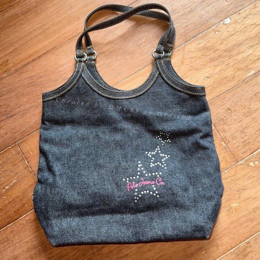Ralph Lauren Ralph Lauren Vintage Denim Shoulder Bag Size ONE SIZE - 1 Thumbnail