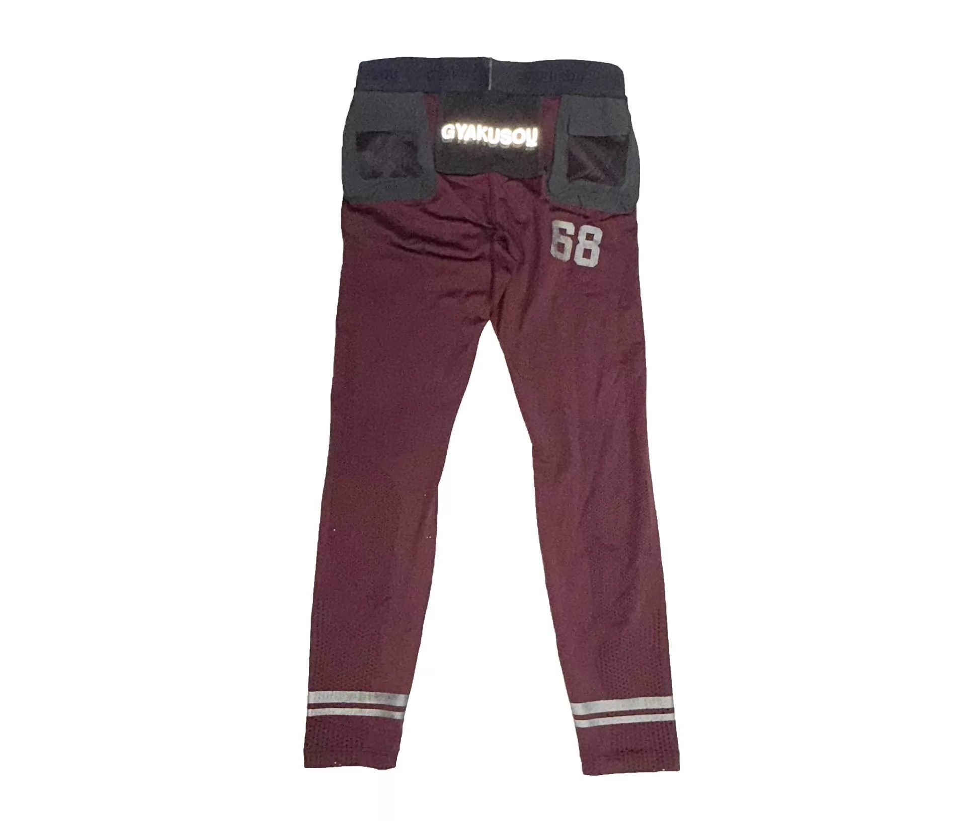 Nike Nike Lab Gyakusou TechKnit Tight S burgundy gray Size US 29 - 2 Thumbnail
