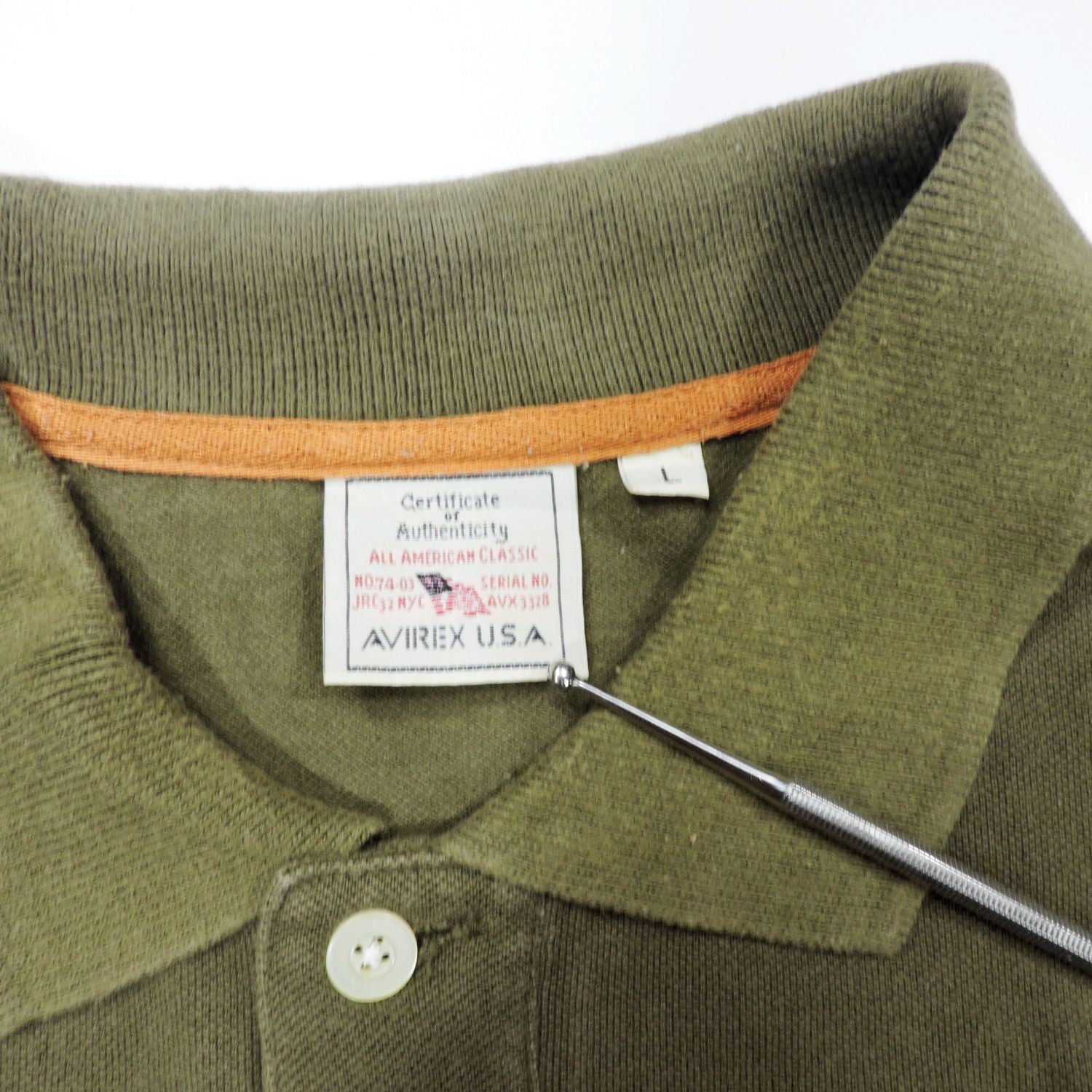 Avirex AVIREX U.S. PARATROOPS MILITARY POLO SHIRT Size US L / EU 52-54 / 3 - 3 Thumbnail