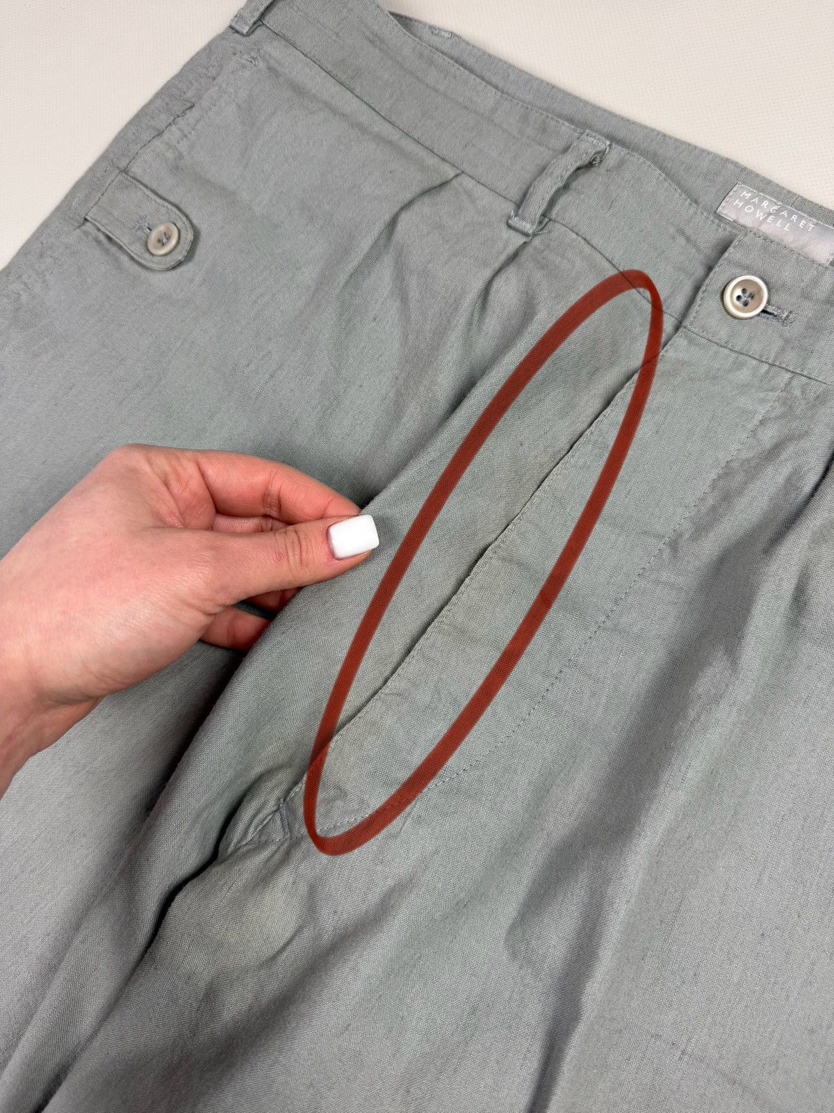 Margaret Howell Margaret Howell Ladies Linen Cotton Dress Pants Trousers Size 34" / US 12 / IT 48 - 11 Thumbnail