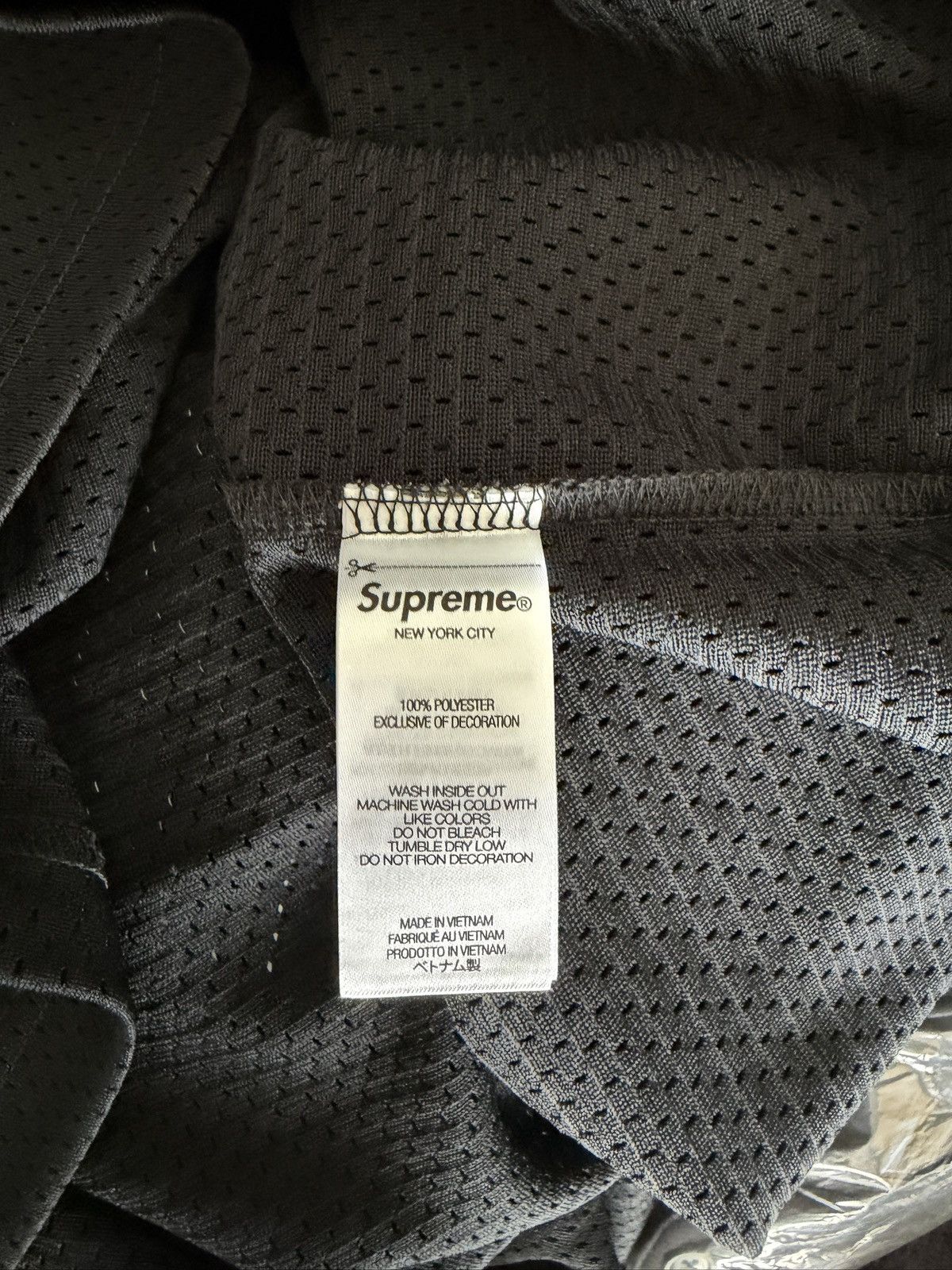 Supreme Supreme Dj Screw Jersey Black Size US L / EU 52-54 / 3 - 7 Thumbnail