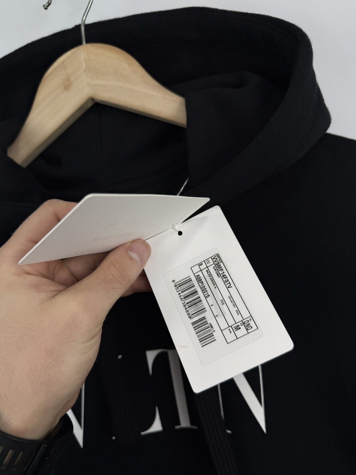 Valentino 🇮🇹 NEW❗️ Valentino VLTN Hoodie Made in Italy Size M Size US M / EU 48-50 / 2 - 10 Thumbnail