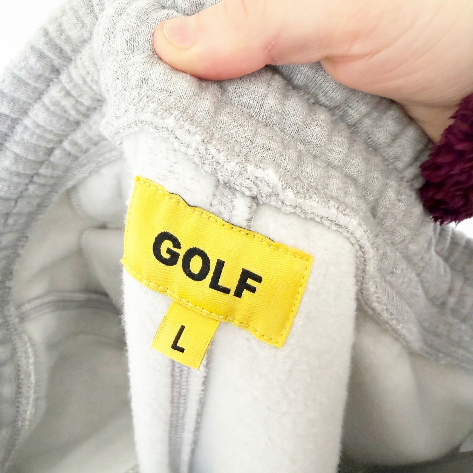 Golf Wang Golf Wang Gray Joggers Sweatpants Sz L Size US 32 / EU 48 - 2 Thumbnail