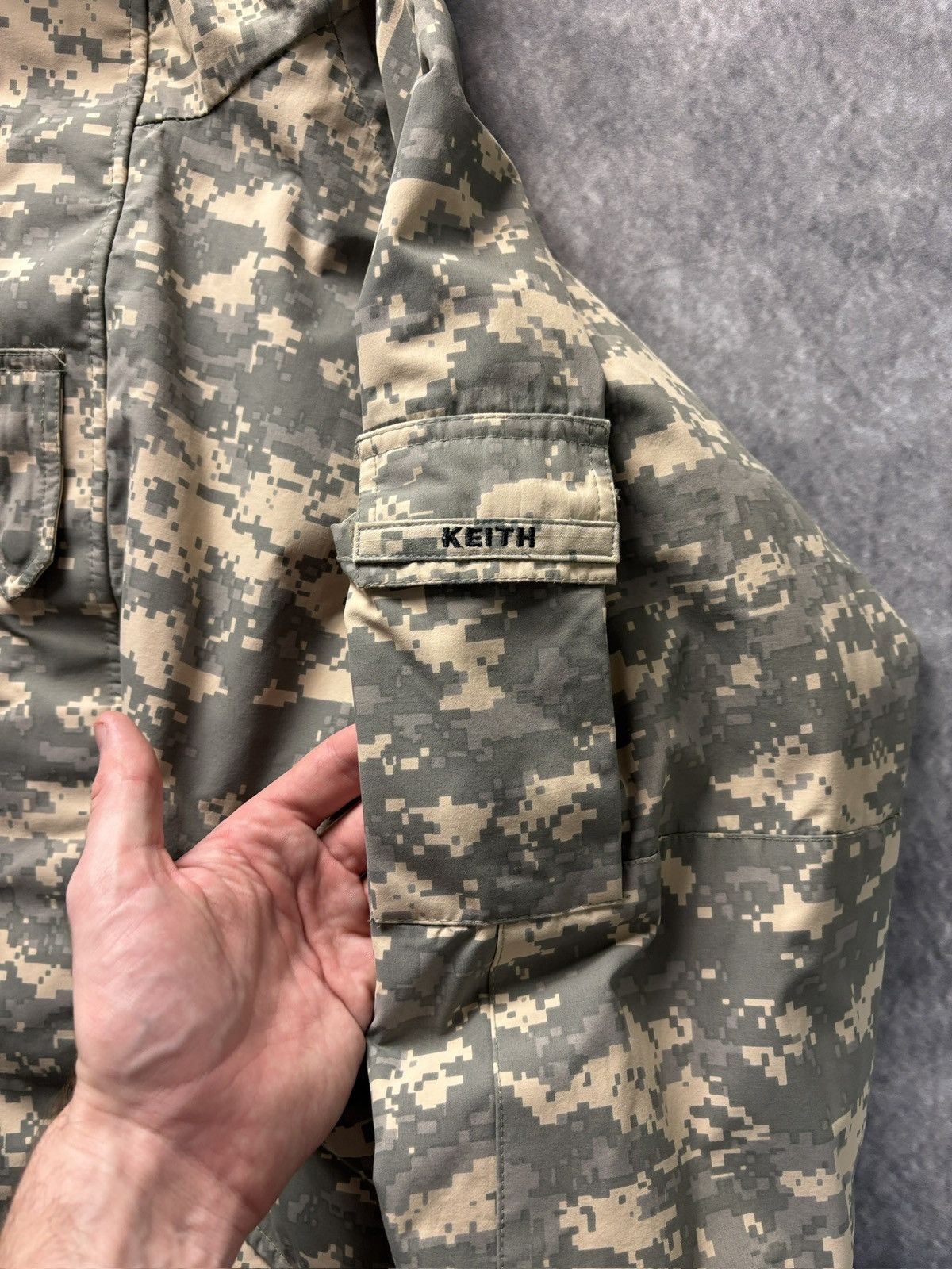 Vintage Military Shell Digital Camo Rain Hooded Virgil Vintage Rain Size US M / EU 48-50 / 2 - 15 Thumbnail