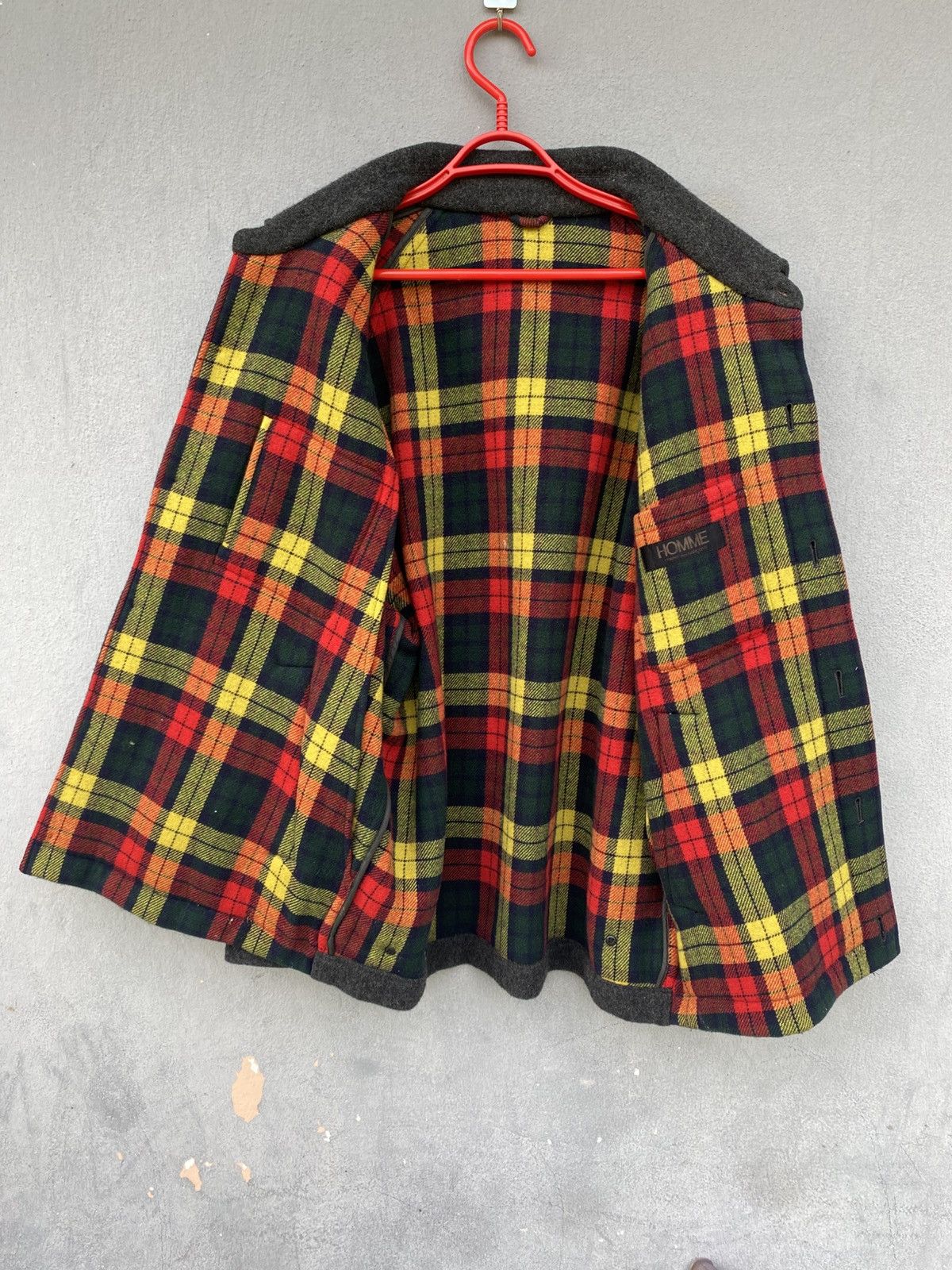 Comme des Garcons Homme 70s CDG HOMME BLOUSOM WOOL MOHAIR BLEND JACKET Size US M / EU 48-50 / 2 - 5 Thumbnail