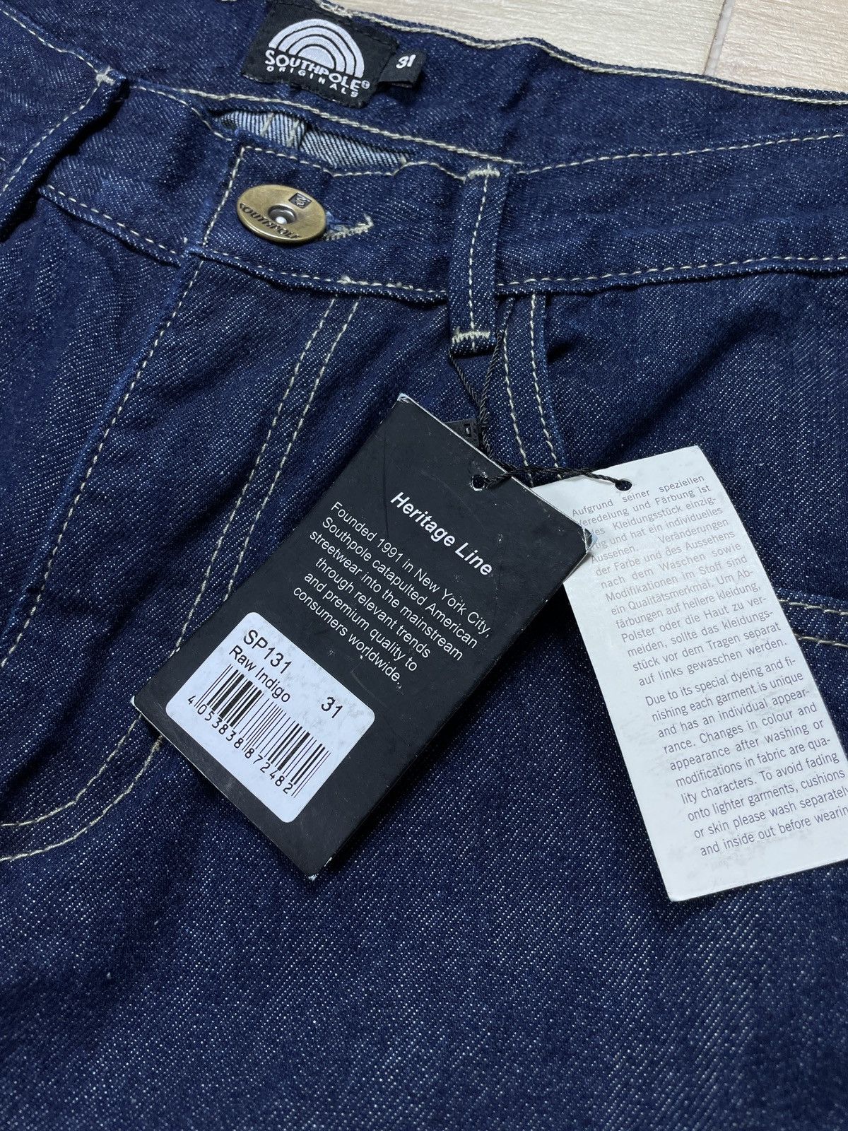 Southpole NEW!!! Southpole Y2K Denim Jeans Size US 31 - 9 Thumbnail