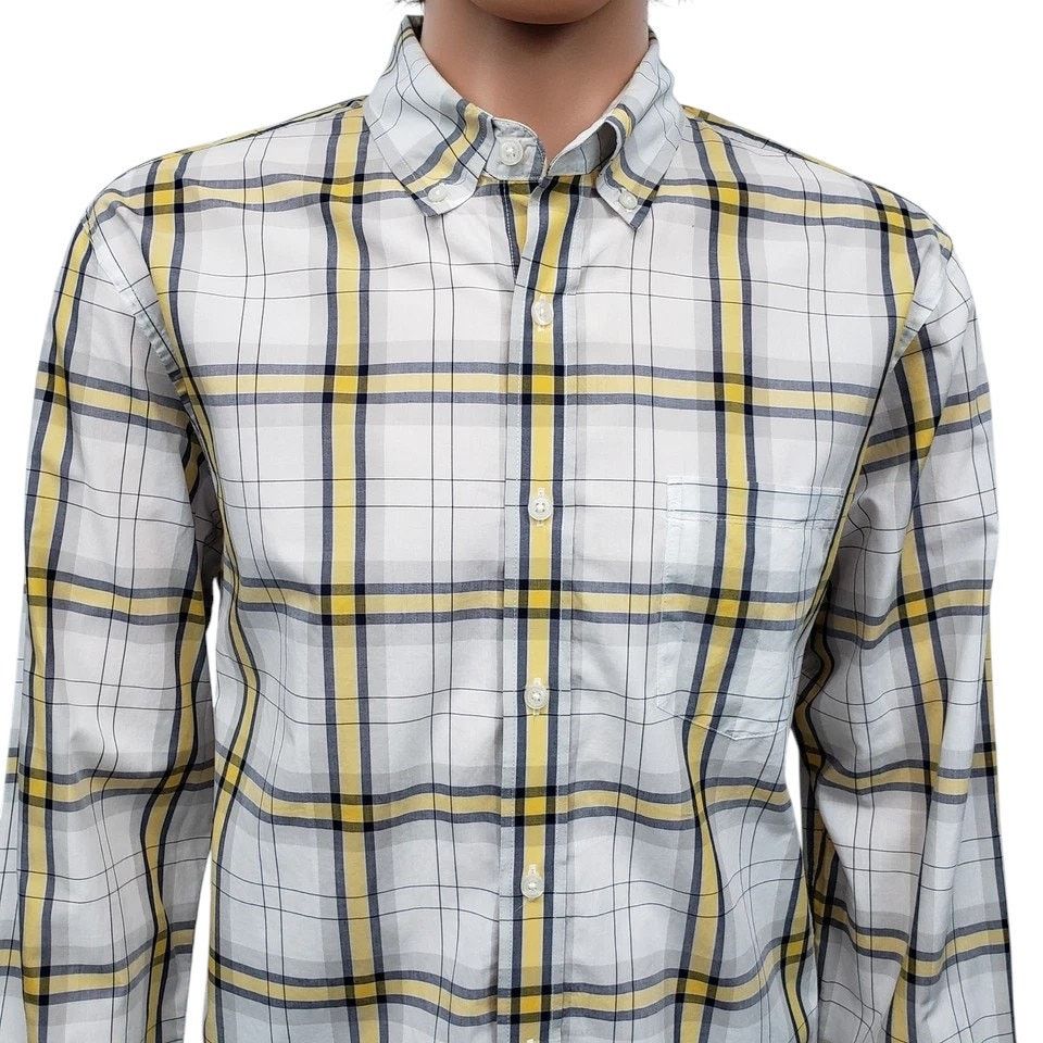 J.Crew J. Crew NY Light Weight Shirt Slim Fit L Button Down Plaid Size US L / EU 52-54 / 3 - 4 Thumbnail