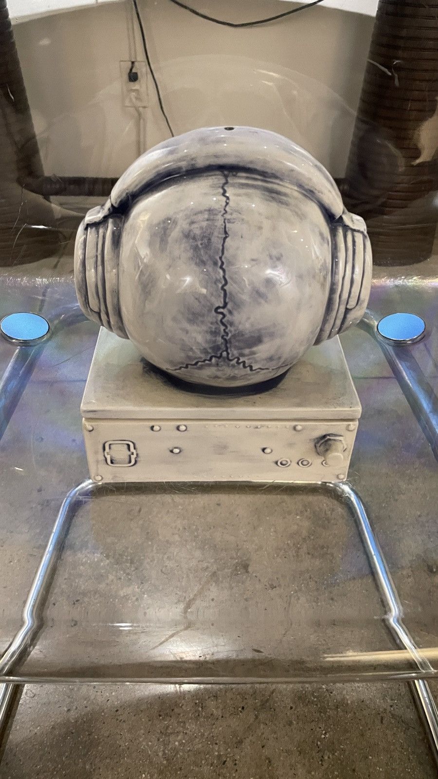 Neighborhood NEIGHBORHOOD CE “Handle With Care” Skull Incense Chamber Size ONE SIZE - 5 Thumbnail