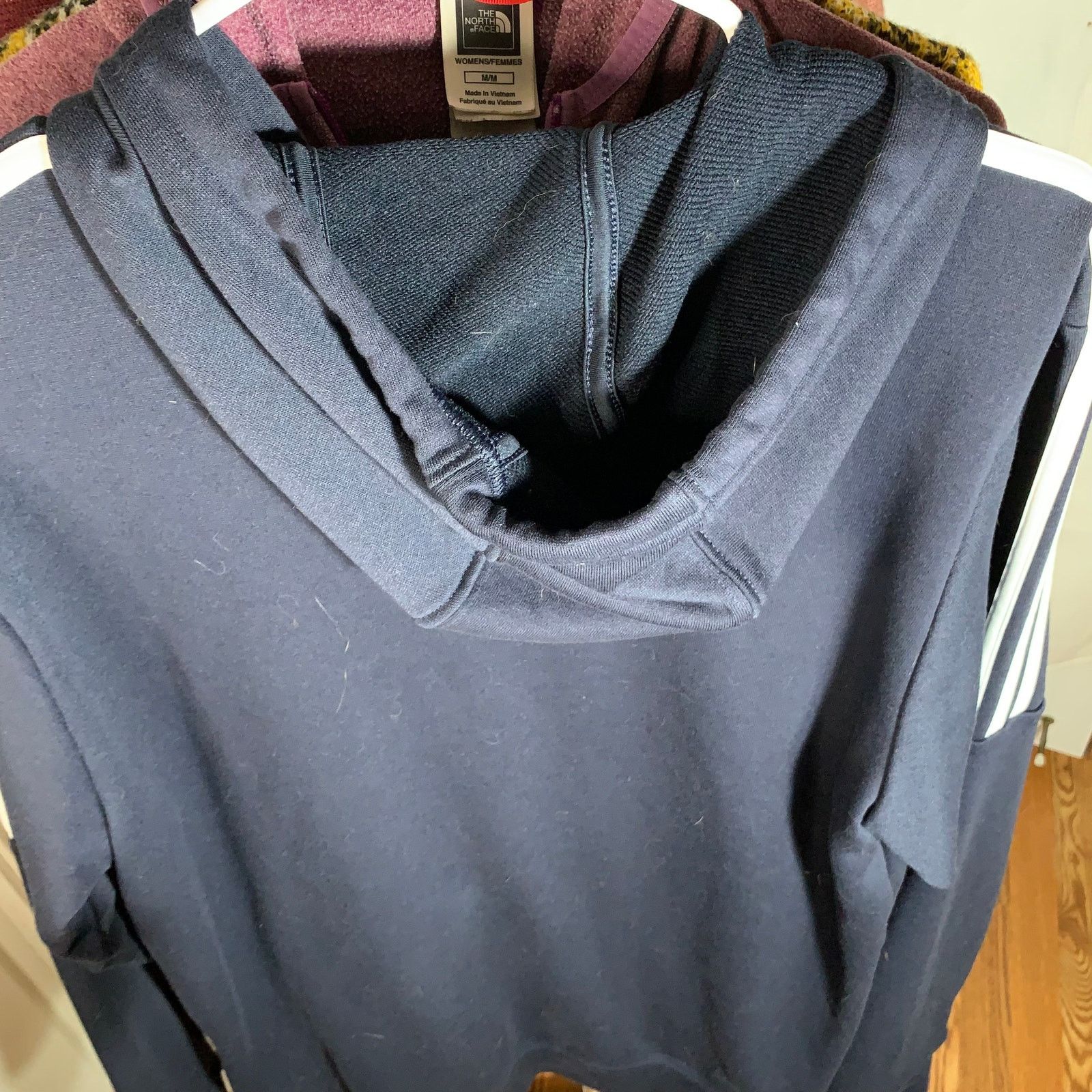 Adidas Adidas Men's Blue Hoodie SIze L Size US L / EU 52-54 / 3 - 5 Thumbnail