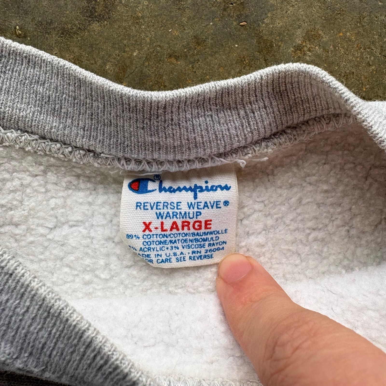 Champion Vintage 80s rare UNC Tarheels Champion Reverse Weave Size US XL / EU 56 / 4 - 4 Thumbnail