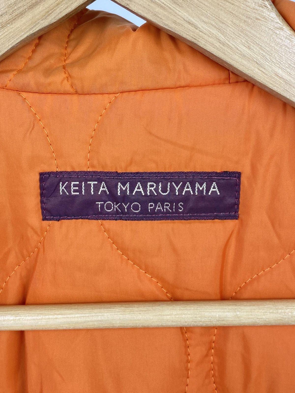 Japanese Brand 1990’s Keita Maruyama Snorkel Hoodie Quilted Bomber Parka Size US M / EU 48-50 / 2 - 2 Thumbnail
