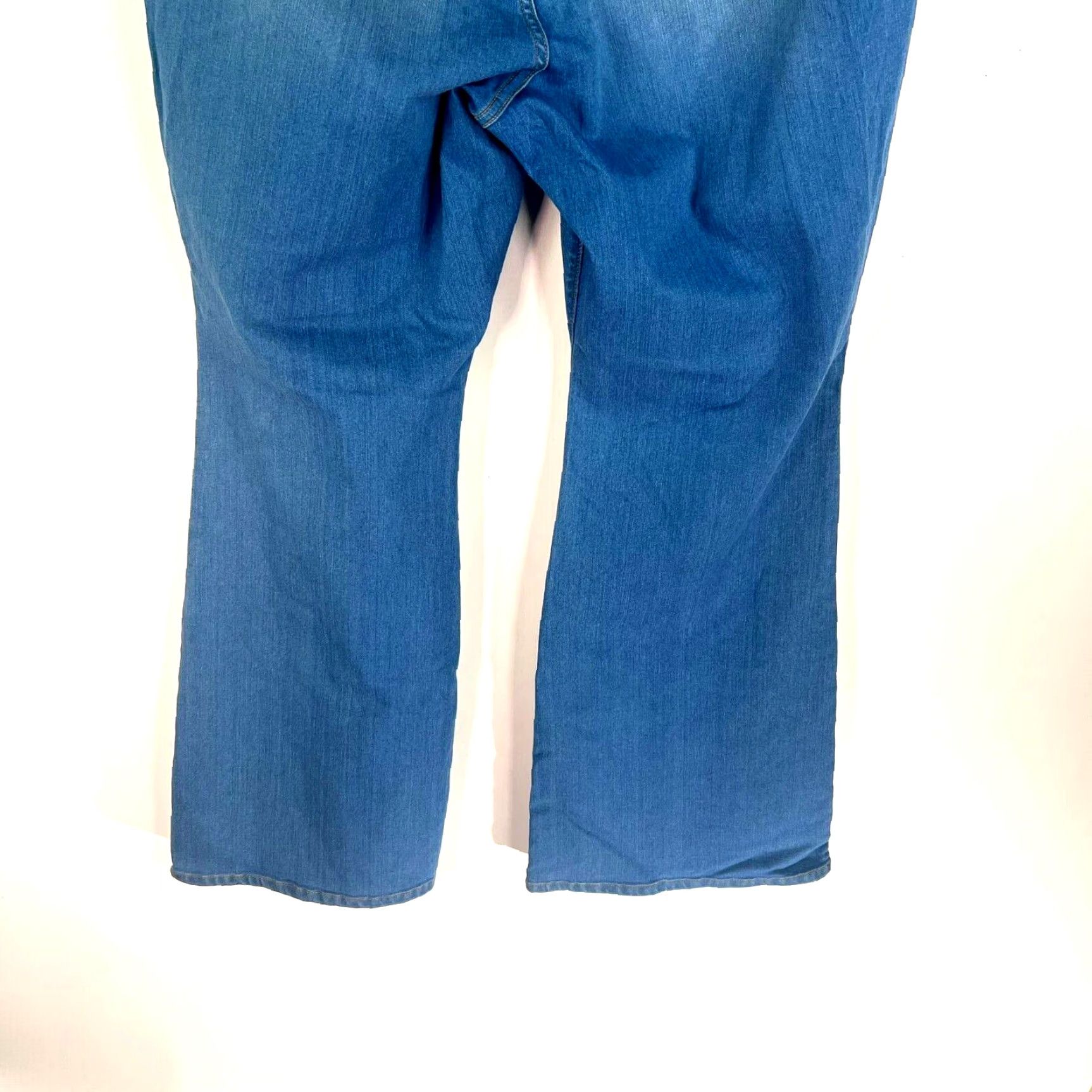 Torrid Torrid Flare Leg Denim Jeans Plus Size 18 High Rise Blue 36W 34L Womens Size 40" / US 18 - 6 Thumbnail