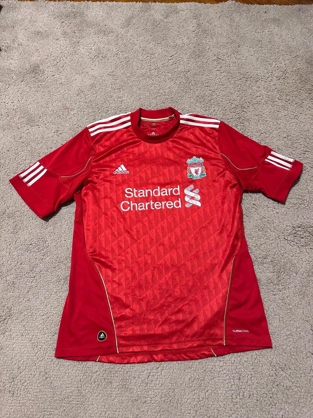 LIVERPOOL FC 2010/12 Adidas Football Shirt Soccer Jersey