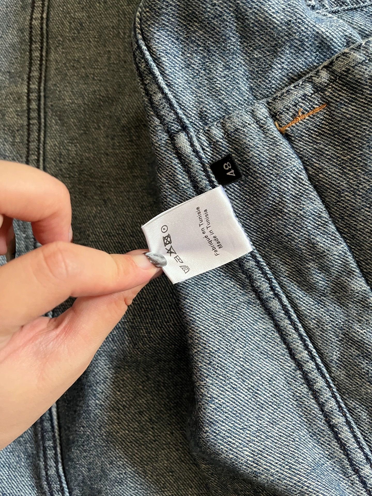 Y/Project y/peoject cutout denim jacket 48 unisex heavy Size US M / EU 48-50 / 2 - 4 Thumbnail