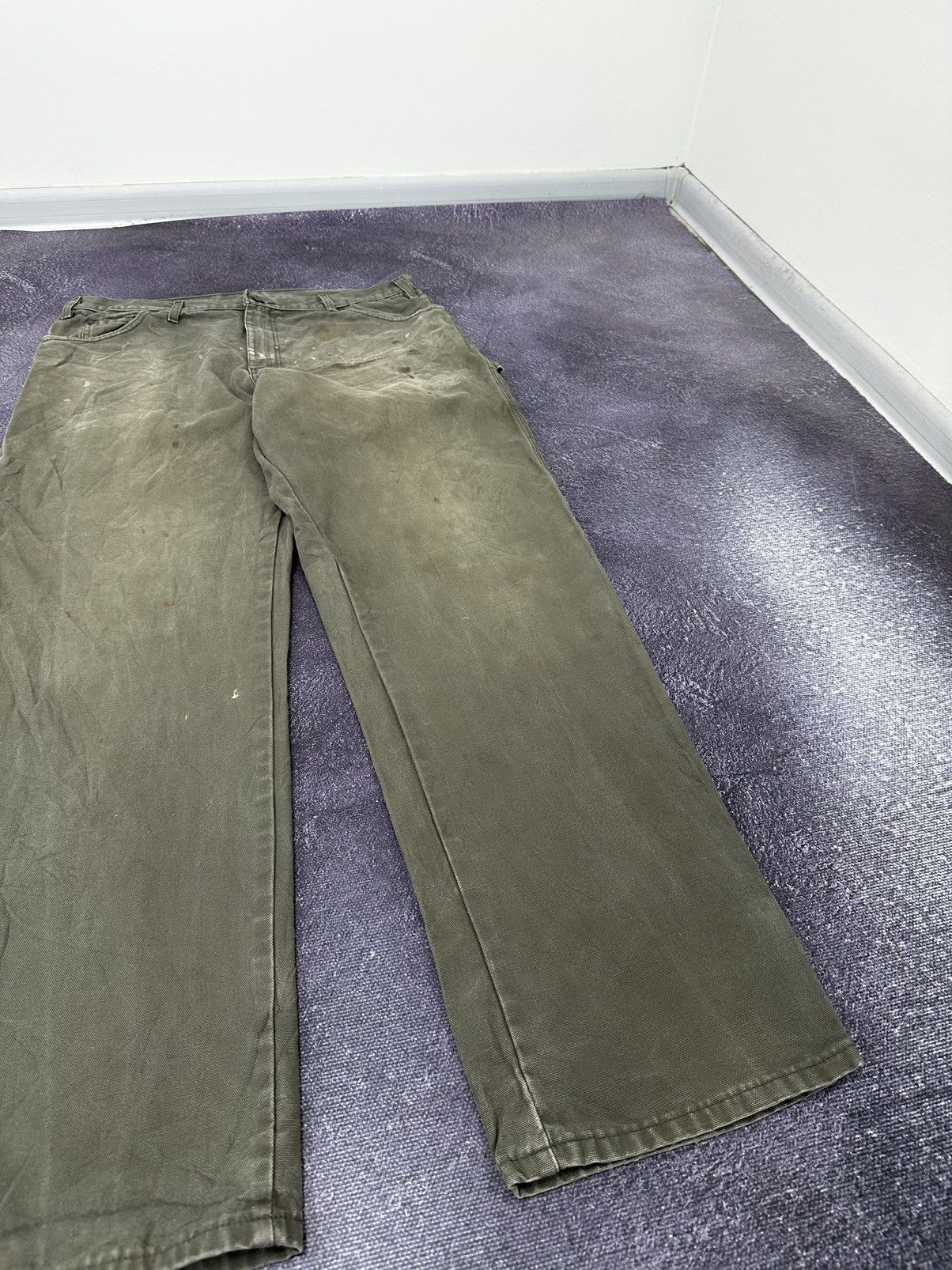 Dickies Vintage Dickies Distressed Opium USA Baggy Cargo Work Pants Size US 36 / EU 52 - 11 Thumbnail