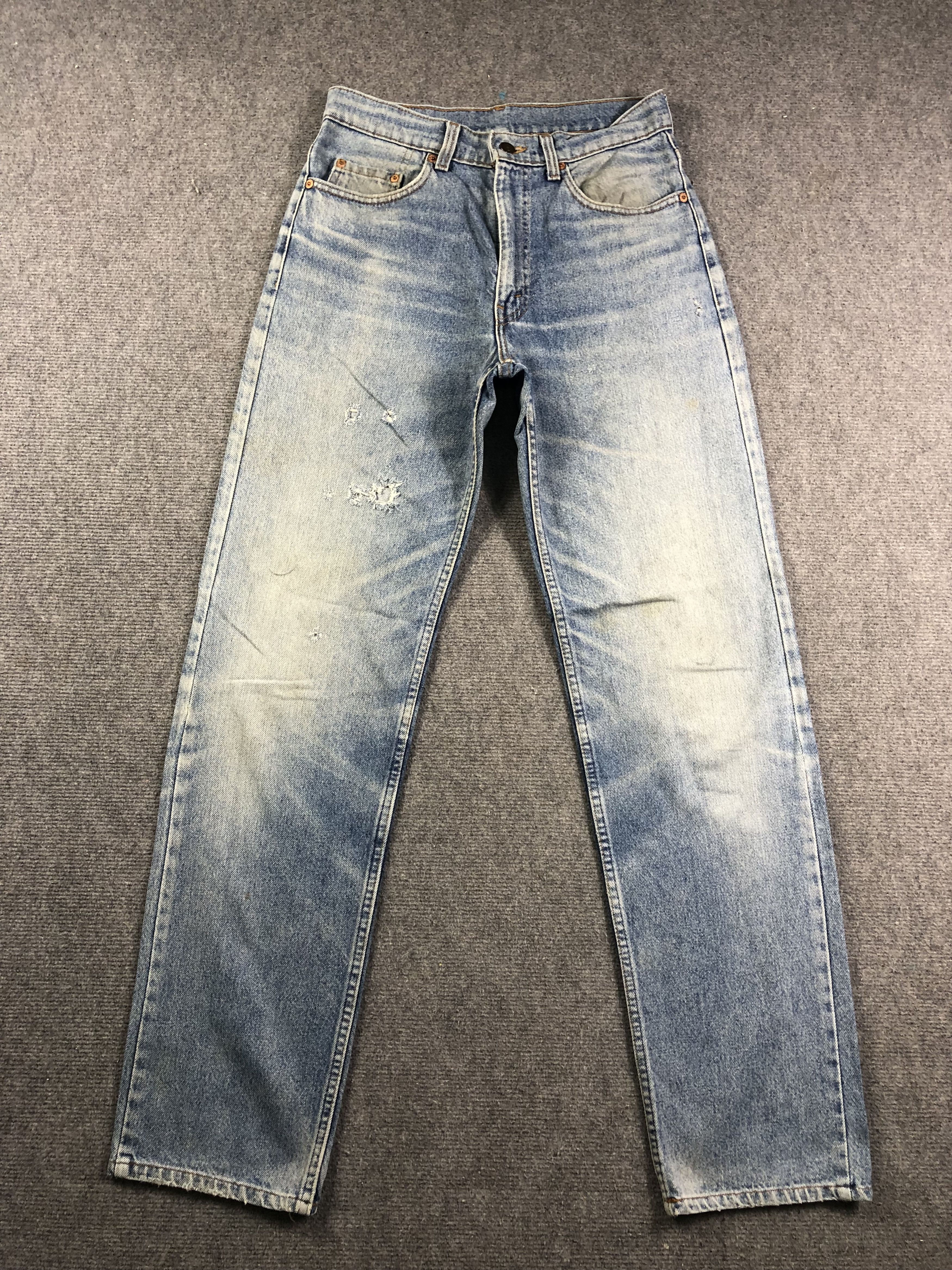 Levi's Wash Blue Levis Denim Jeans 29x31.5 Size US 29 - 1 Thumbnail
