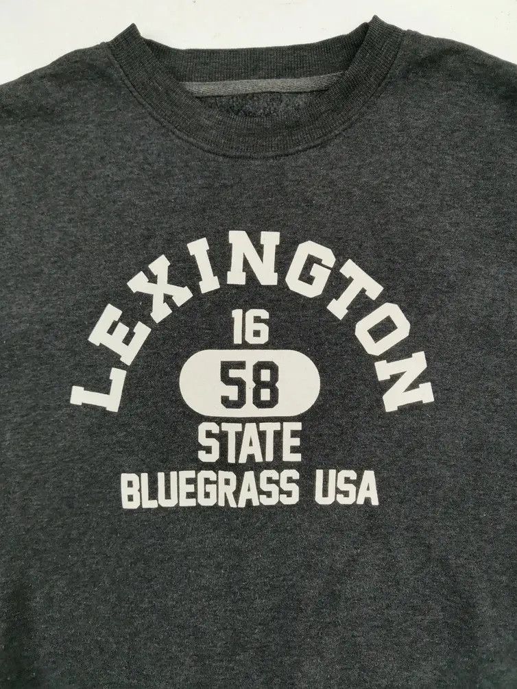 Japanese Brand Lexington State Bluegrass USA Big Logo Sweatshirt Size US L / EU 52-54 / 3 - 4 Thumbnail