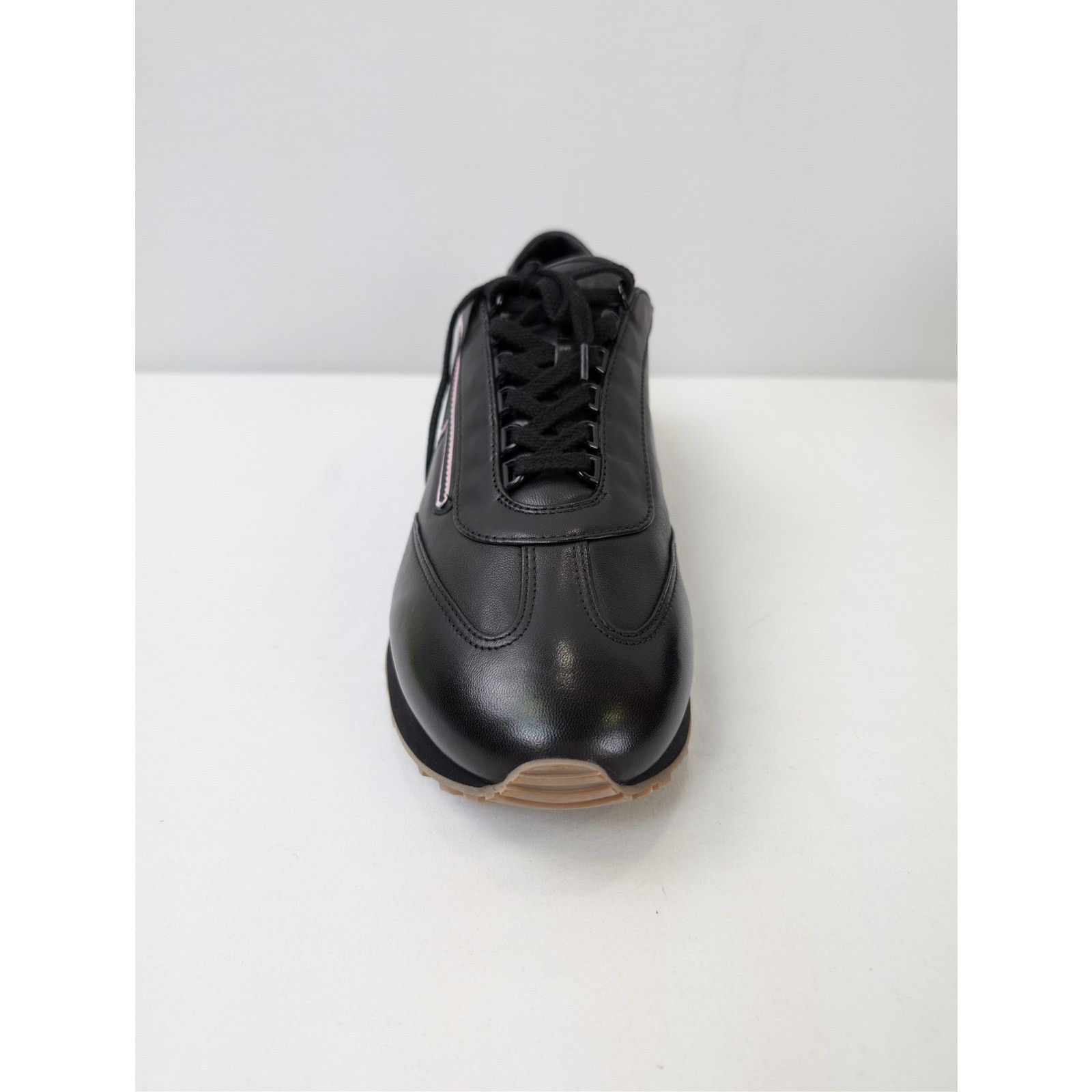 Prada o1rshd1 Leather Sneakers in Black Size US 10.5 / EU 43-44 - 15 Thumbnail