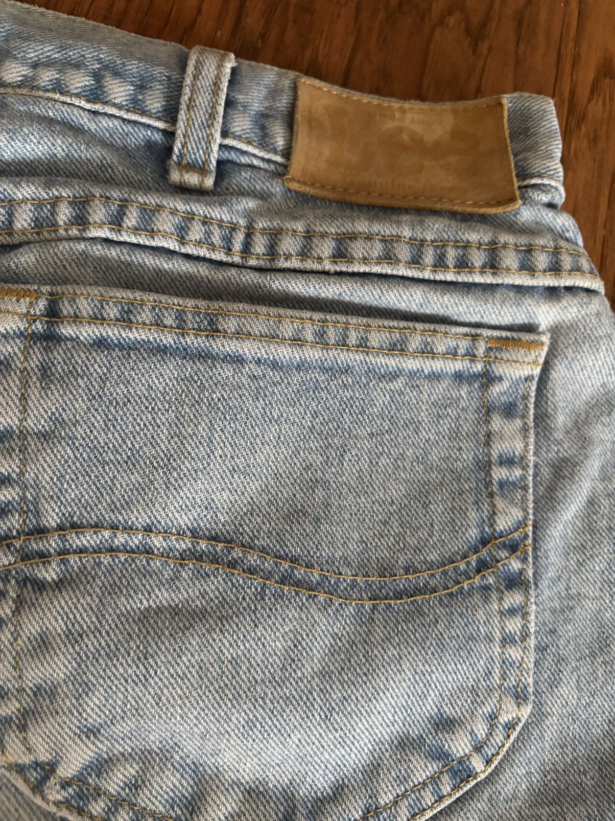 Vintage BAGGY LIGHT BLUE VINTAGE DENIM Size US 36 / EU 52 - 2 Thumbnail