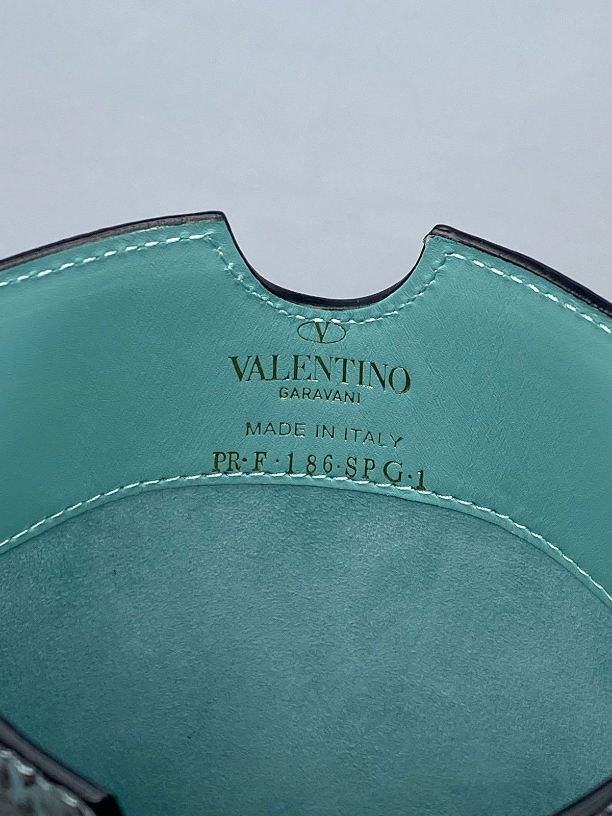 Valentino Valentino Garavani Snake Embossed Leather iPad Mini Case Size ONE SIZE - 8 Thumbnail