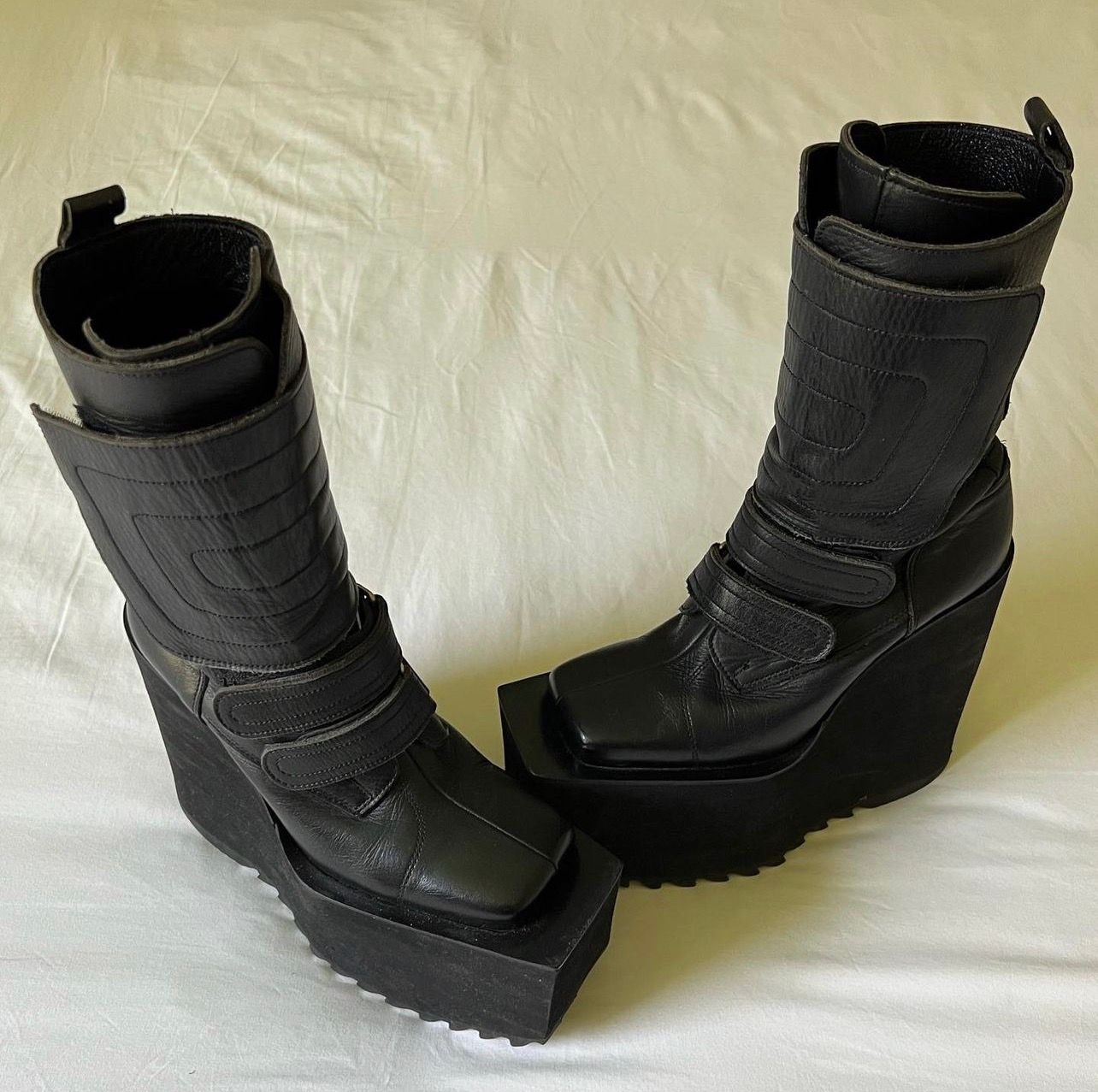 Japanese Brand Koji Kuga 90s Platform Boots | Grailed