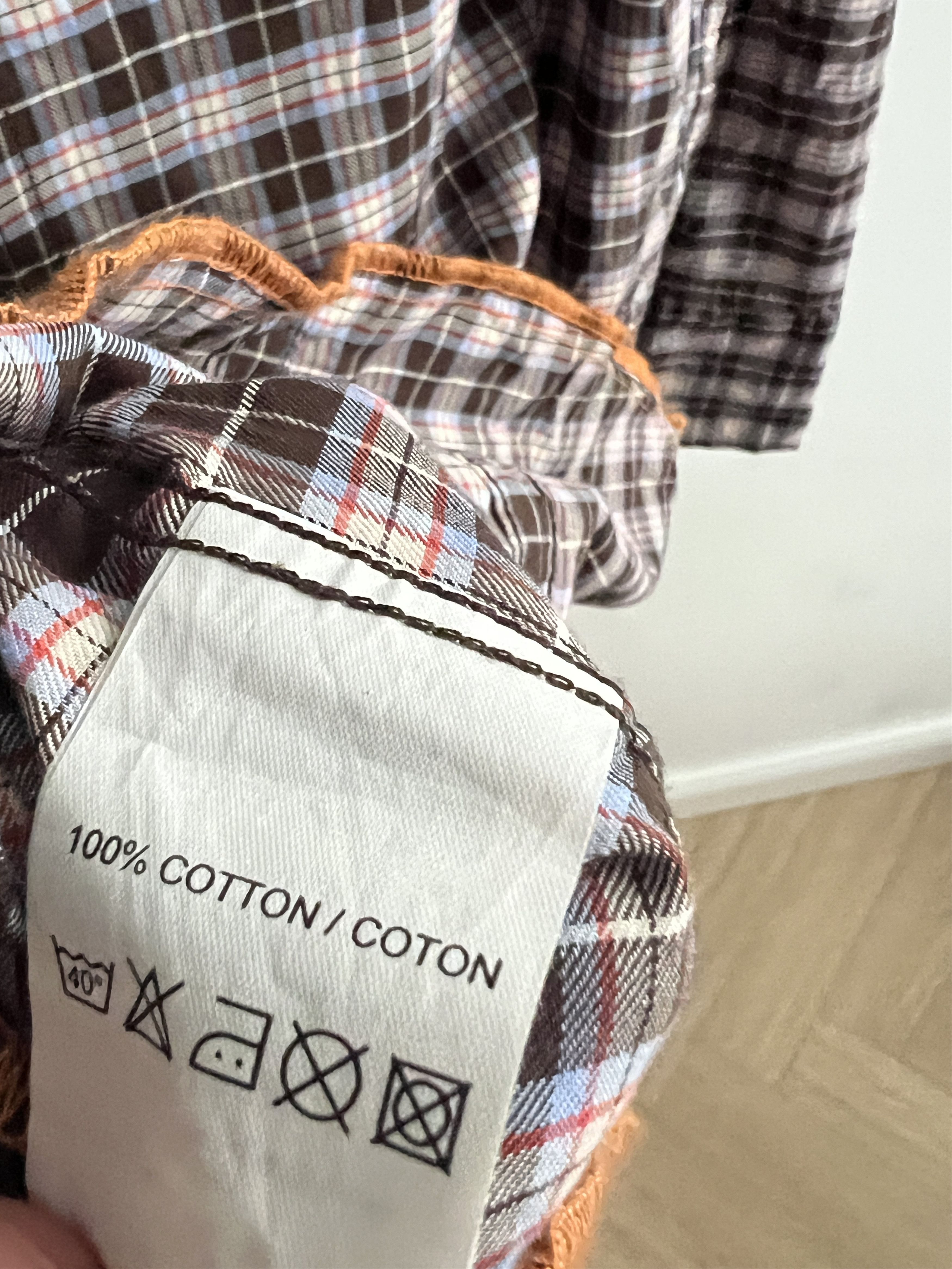 Designer × Japanese Brand × Nudie Jeans Nudie Jeans Checked Shirt Button Up Slim Size US M / EU 48-50 / 2 - 8 Thumbnail