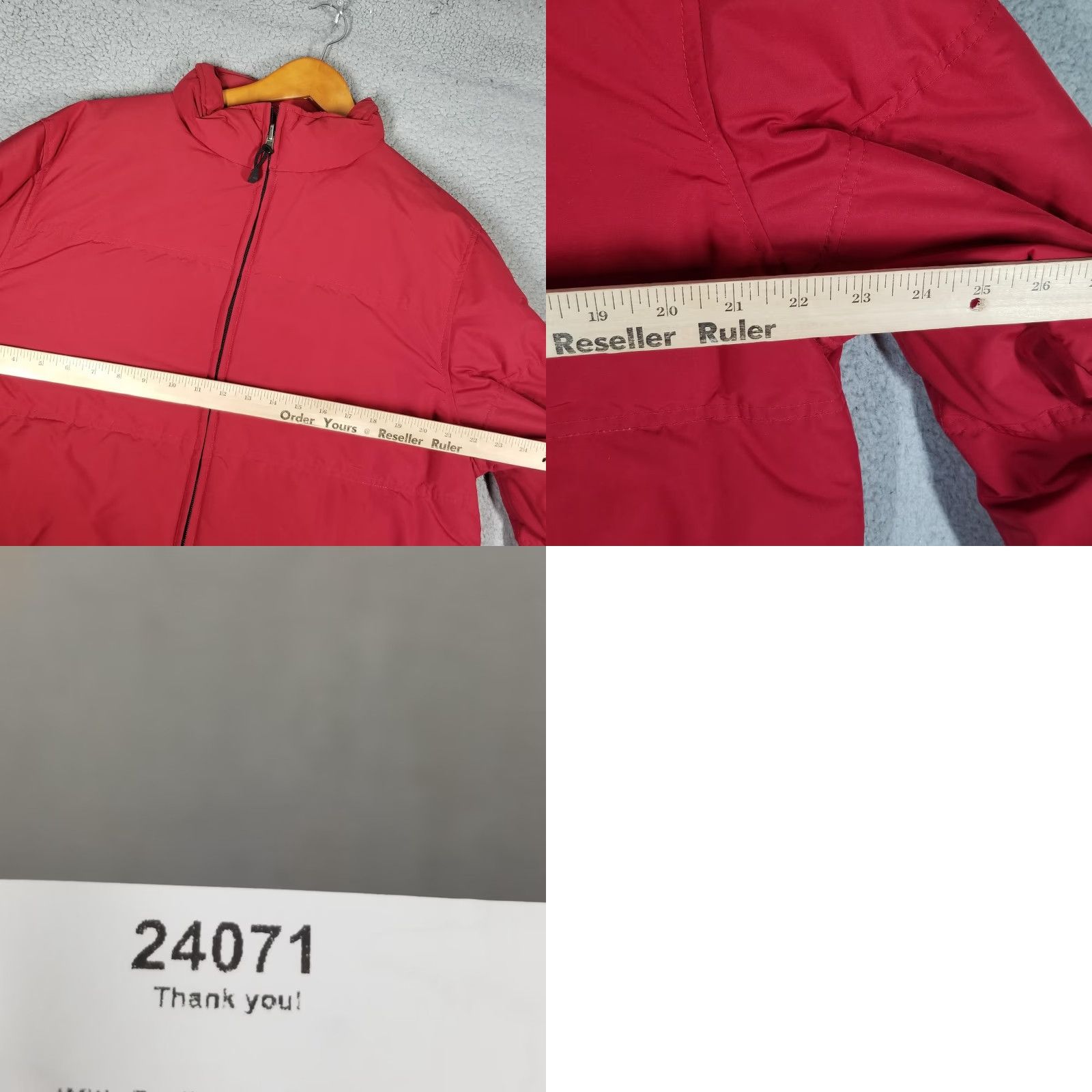 Eddie Bauer Eddie Bauer Jacket Mens Large Tall Goose Down Puffer Full Zip Winter Coat Warm Red Size US L / EU 52-54 / 3 - 8 Thumbnail