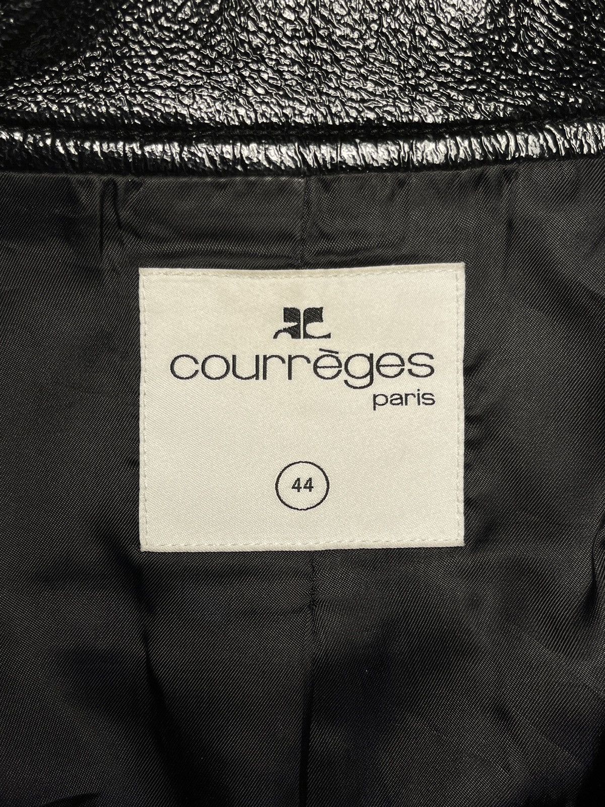 Courreges Courrèges zipped vinyl jacket Size US S / EU 44-46 / 1 - 4 Thumbnail
