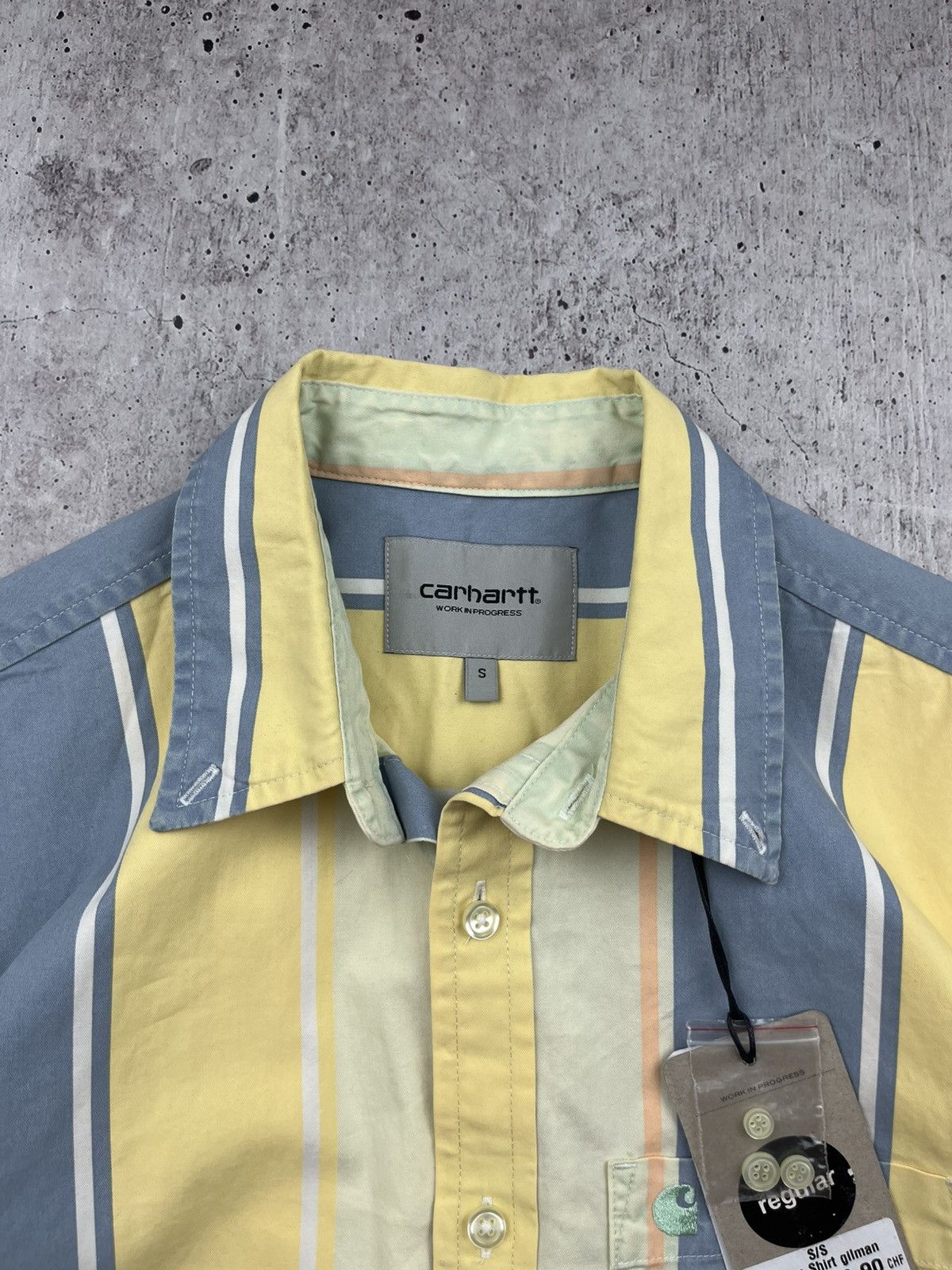 Carhartt Carhartt Gilman Shirt Garment Dyed Spearmint Size S Size US M / EU 48-50 / 2 - 6 Thumbnail