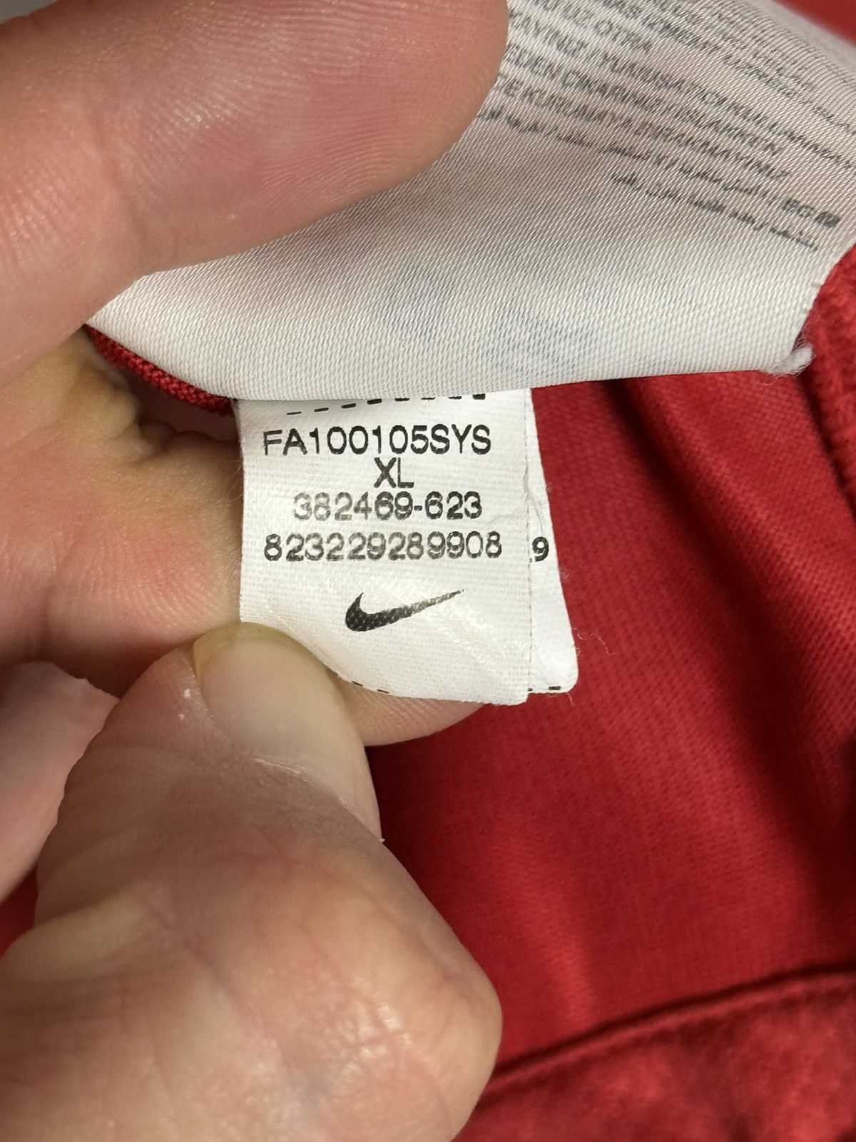 Nike faded Manchester United 10/11 Home Macheda Football Jersey Size US XL / EU 56 / 4 - 24 Thumbnail