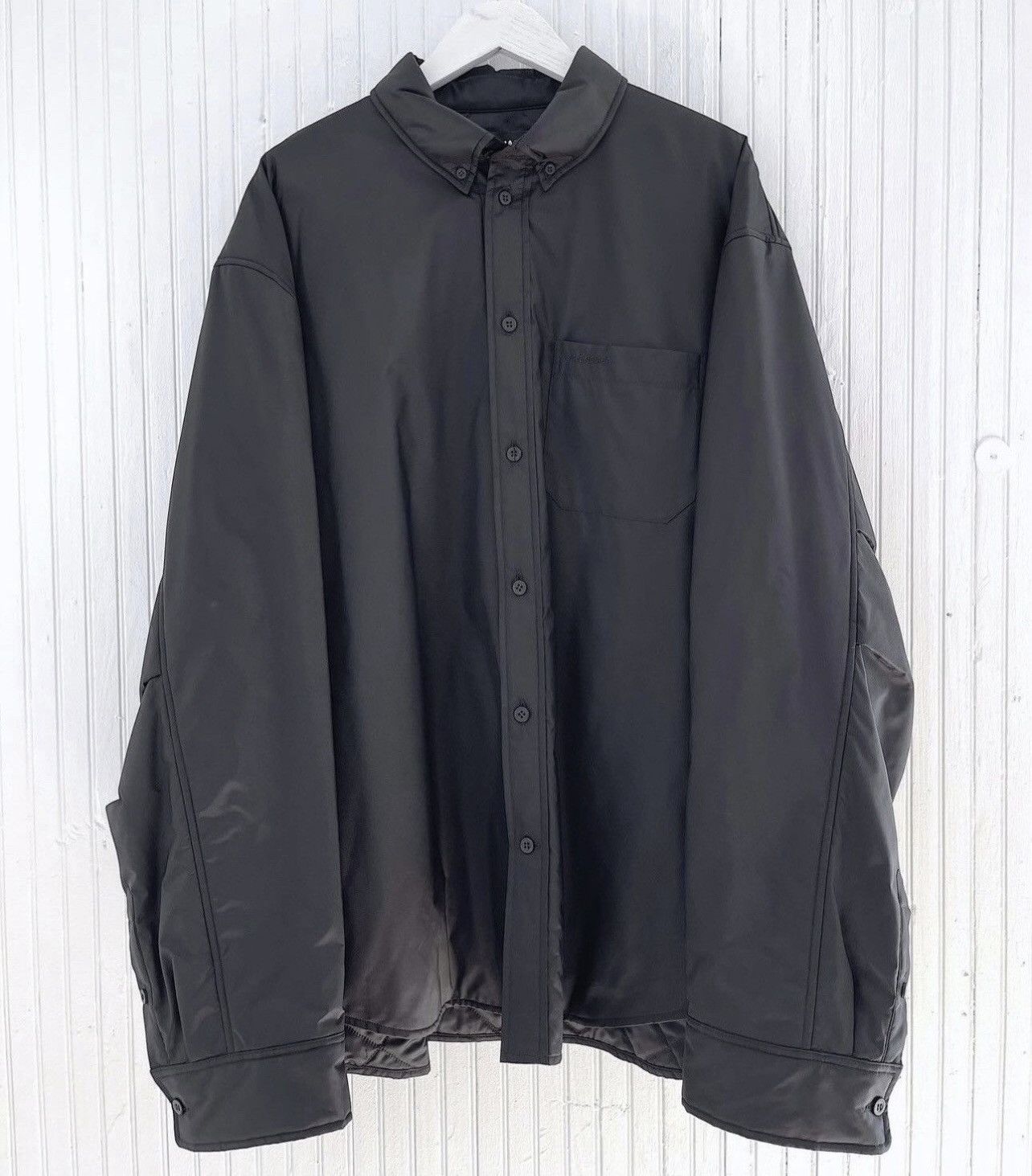 Balenciaga Balenciaga Padded Overshirt Light Jacket Size US M / EU 48-50 / 2 - 1 Thumbnail