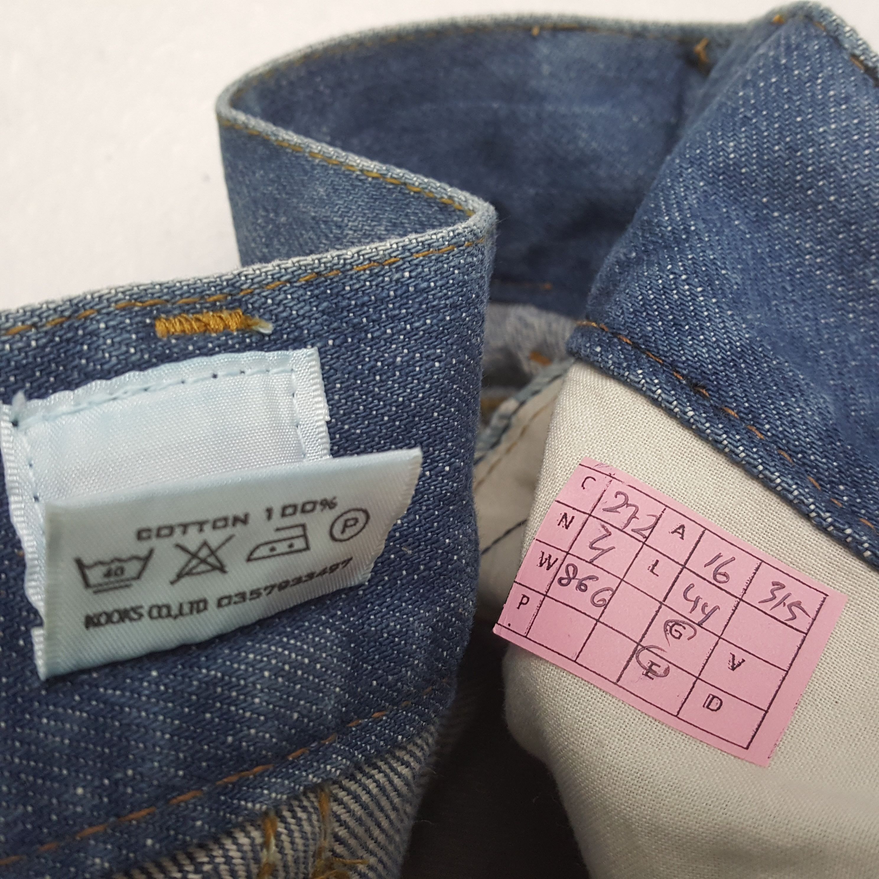Japanese Brand NUMBER (N)INE Japanese Brand Fashion Style Jeans Size US 32 / EU 48 - 13 Thumbnail