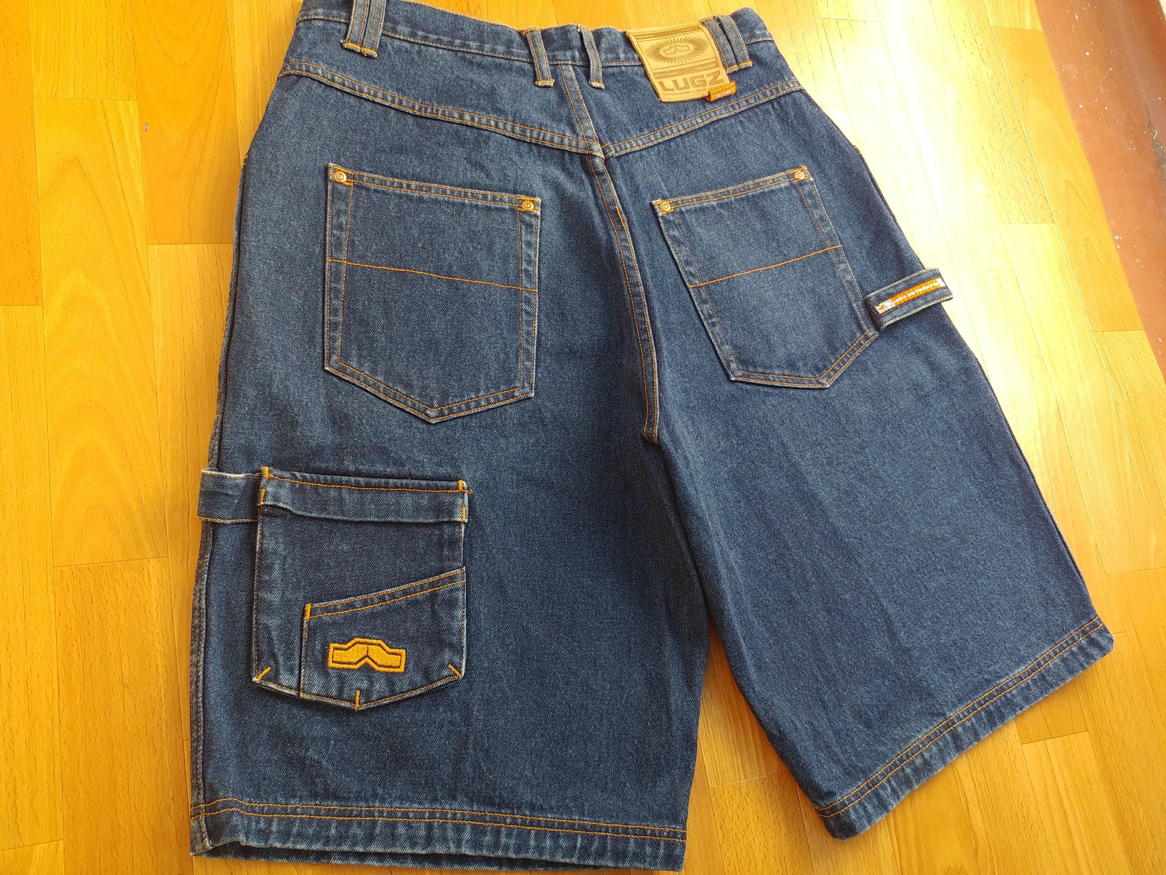 Lugz LUGZ jeans shorts, old school vintage baggy denim shorts 34 Size US 34 / EU 50 - 3 Thumbnail