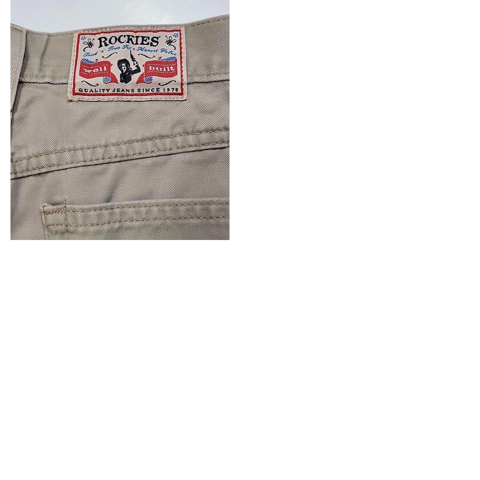 VINTAGE Rockies Relaxed High Waisted Denim Western Cowgirl Womens 29/9x33 Jeans