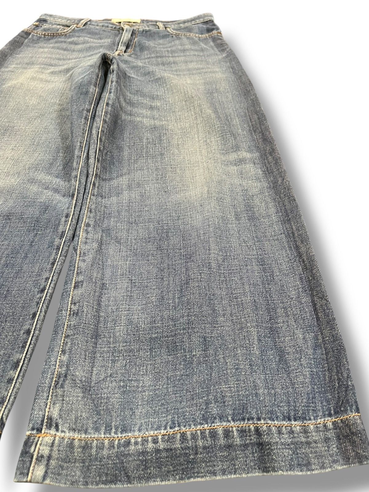 The Weeknd Vintage Weekend Maxmara Baggy Denim Size US 33 - 4 Thumbnail