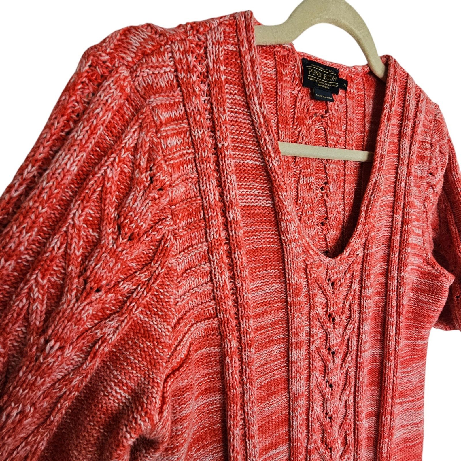 Pendleton Pendleton Womens Cable Knit Sweater Holiday Fall Classic XL Size XL / US 12-14 / IT 48-50 - 5 Thumbnail