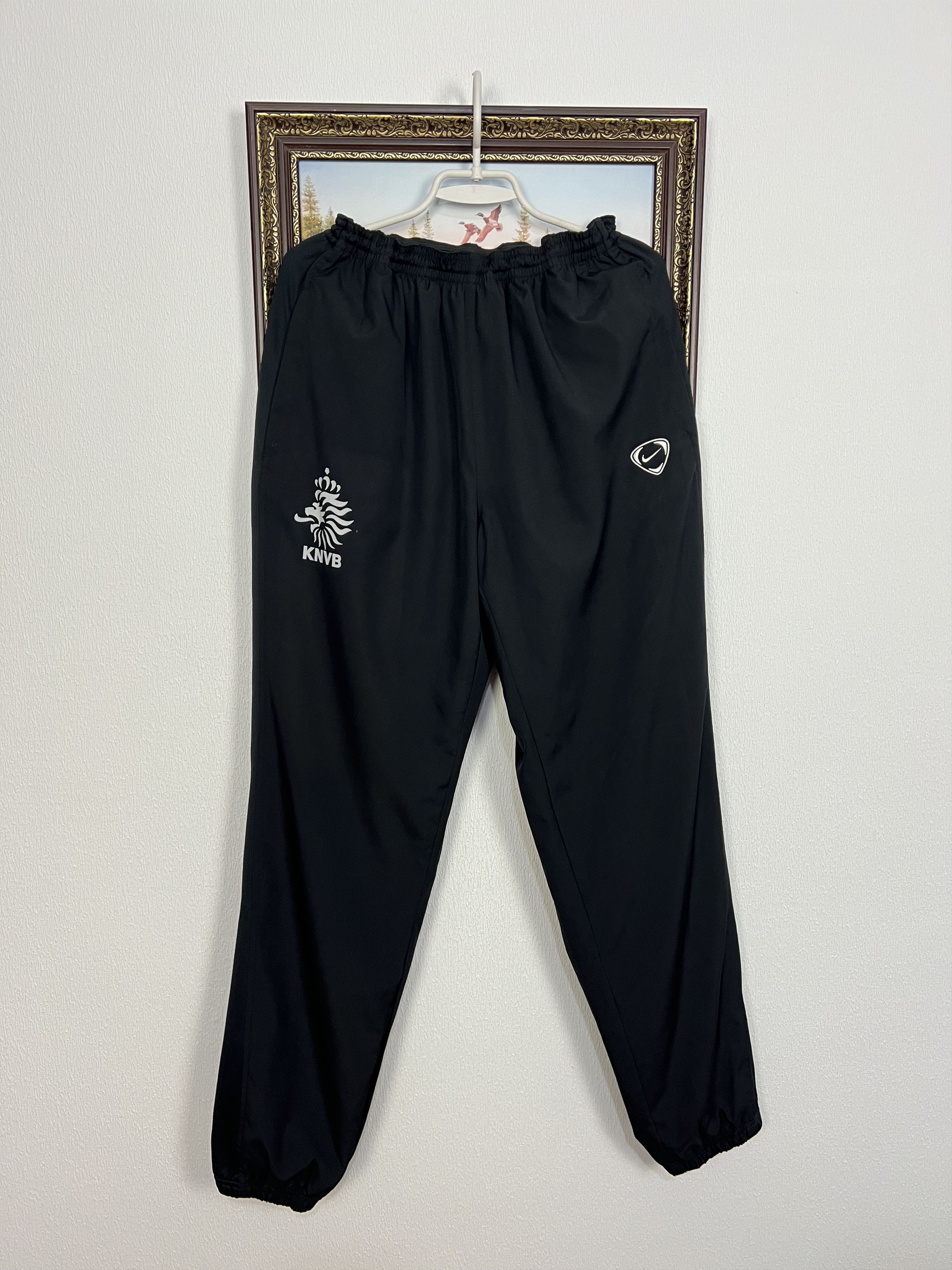 Nike Vintage Netherlands Football Pants Soccer Holland Sweatpants Size US 38 / EU 54 - 1 Thumbnail