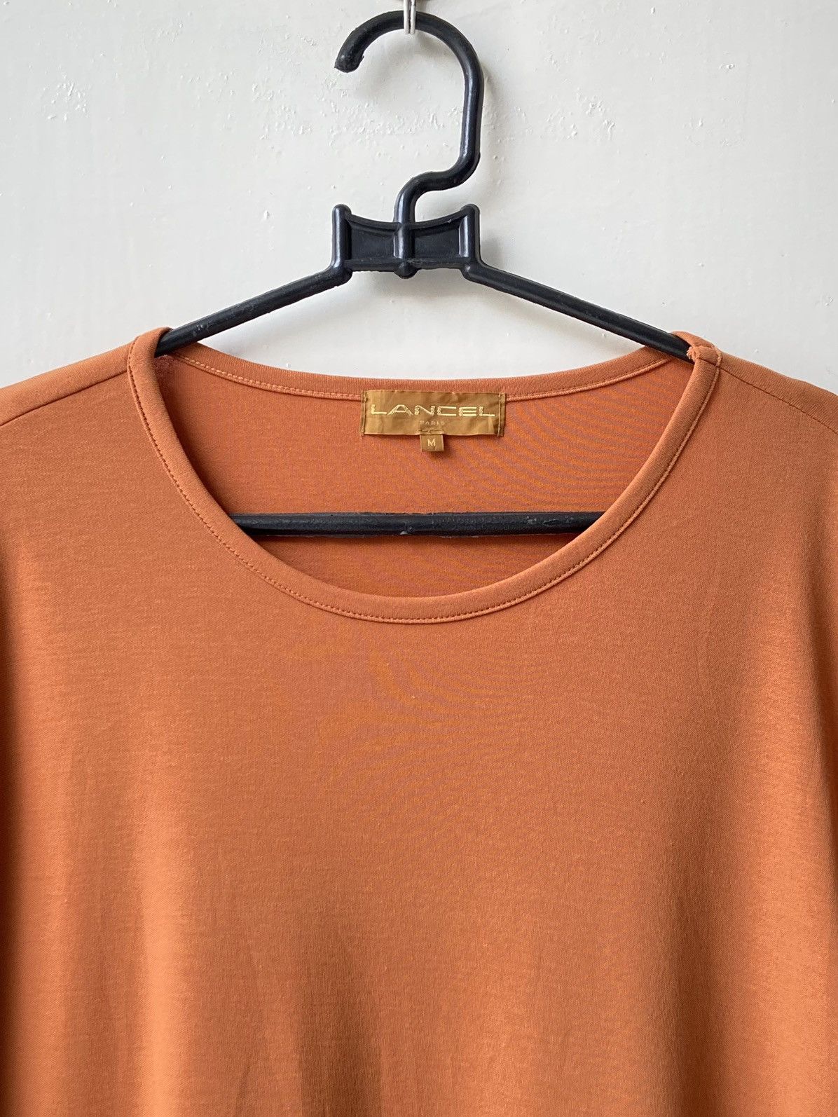 Lancel LANCEL PARIS Orange T-shirt Size US S / EU 44-46 / 1 - 12 Thumbnail