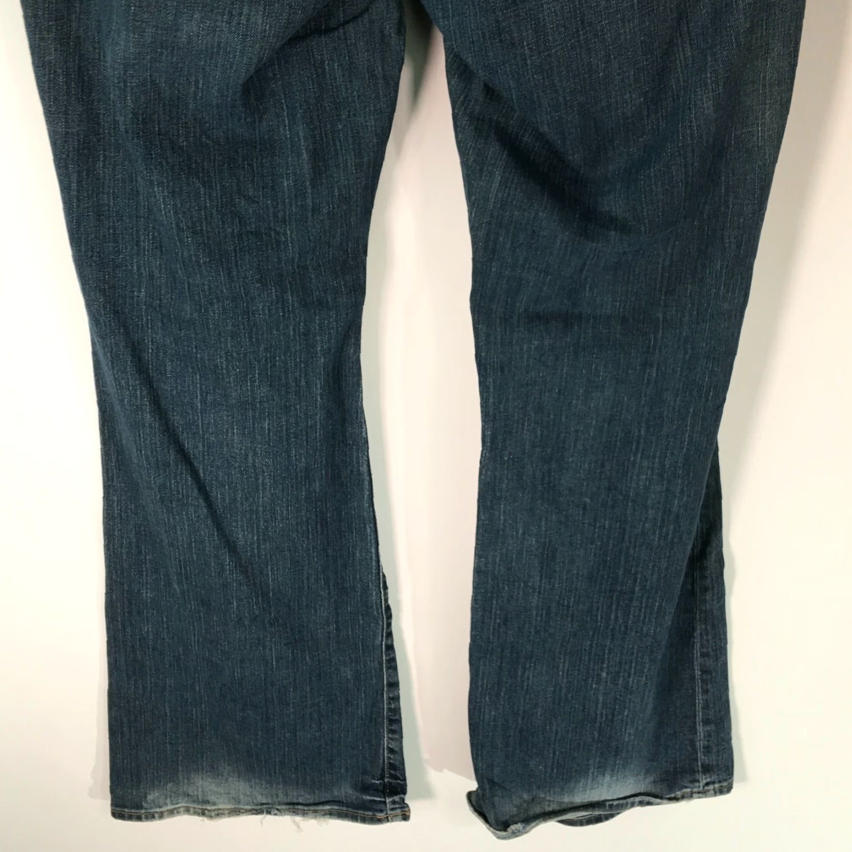Gap VINTAGE Gap Womens Flared Jeans Size 14 36X32 Blue Denim Stretch Casual Dressy Size 36" / US 14 / IT 50 - 5 Thumbnail