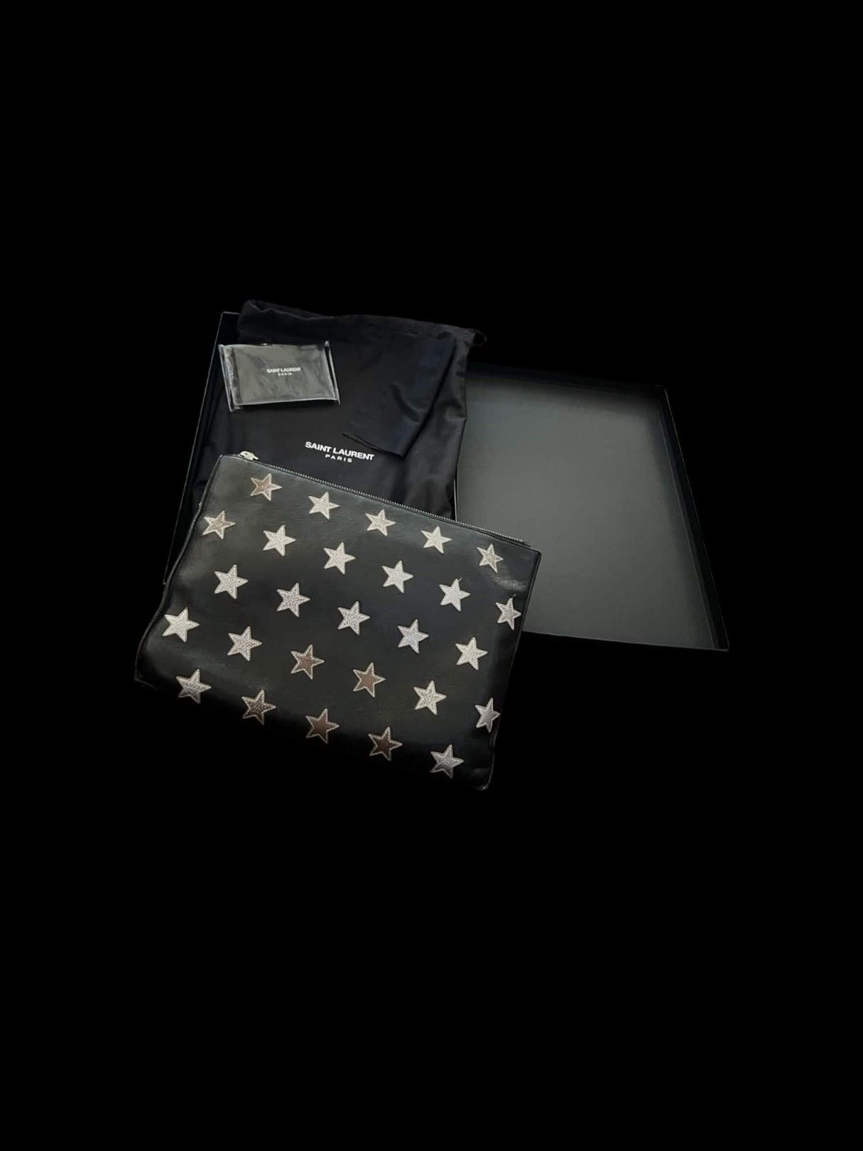 Saint Laurent Paris Saint Laurent AW15 Star Clutch Size ONE SIZE - 1 Thumbnail