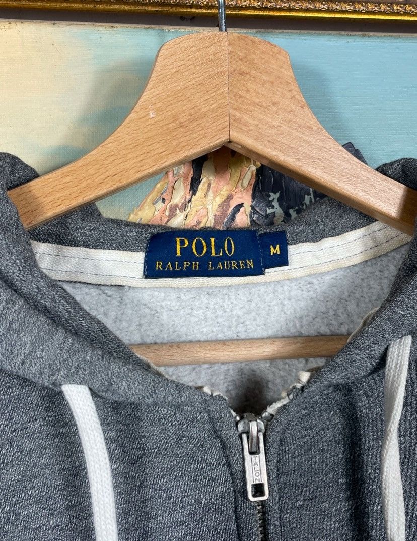 Polo Ralph Lauren × Ralph Lauren Polo Ralph Lauren Zip Hoodje Sweatshirt Old Money Baggy Swag Size US M / EU 48-50 / 2 - 6 Thumbnail