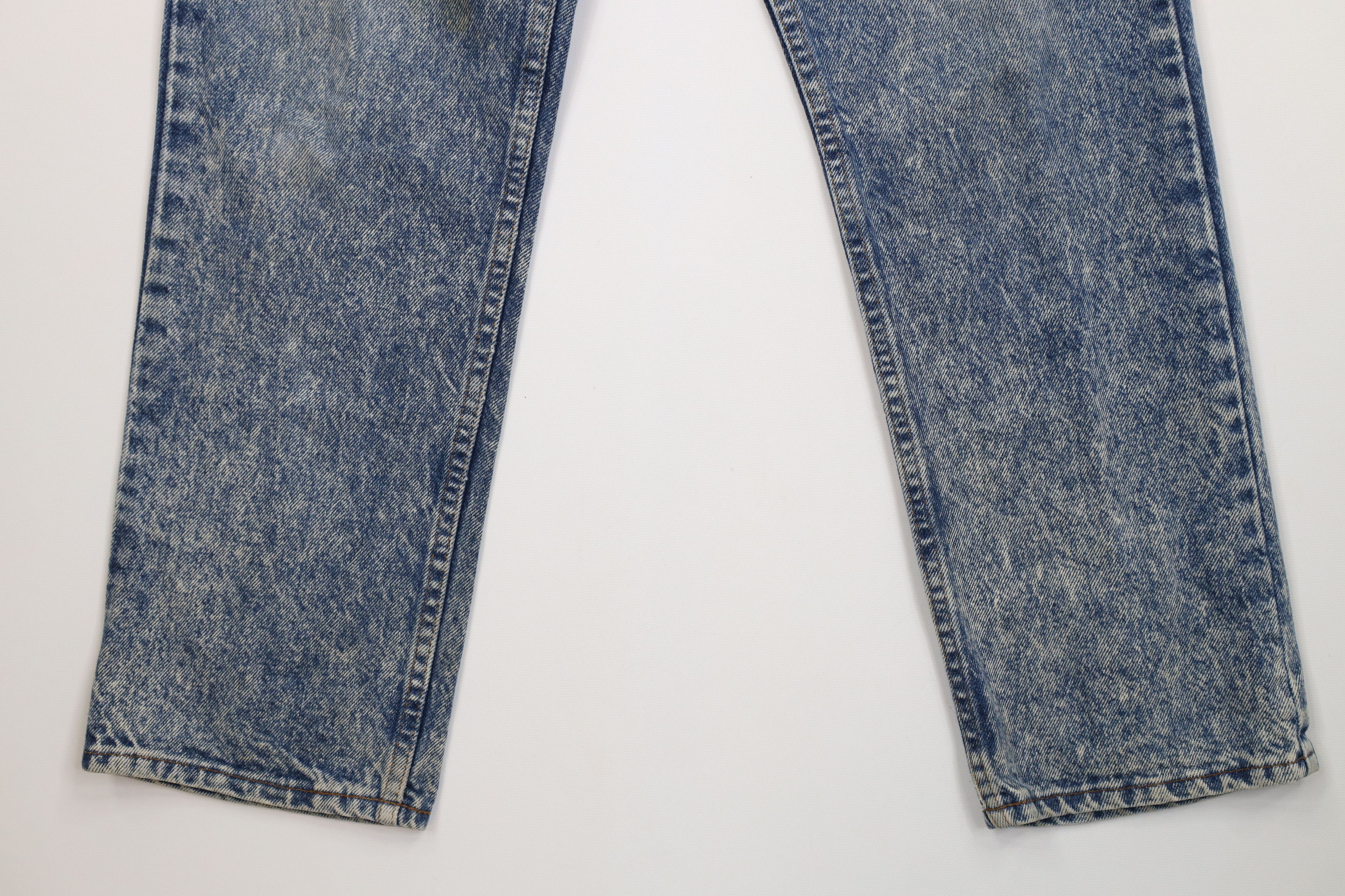 Levi's Vintage 80s Levis 305 Orange Tab Wash Straight Leg Jeans USA Size US 33 - 4 Thumbnail