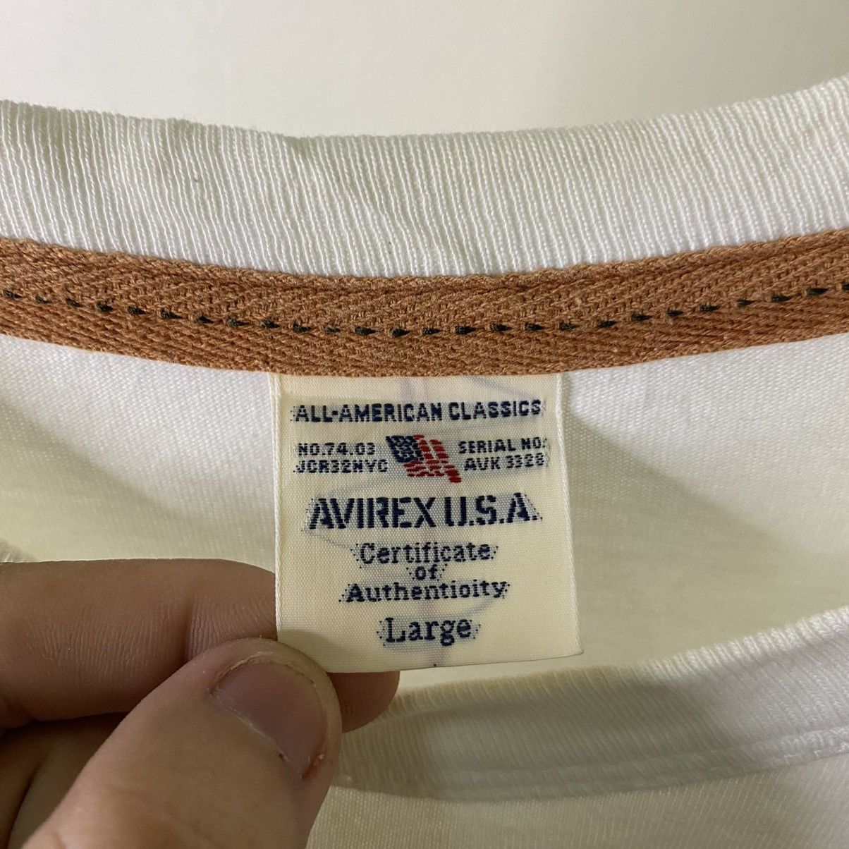 Alpha Industries × Avirex Y2K Avirex US Army 3rd Platoon Quartermaster Regiment Ls Tee Size US M / EU 48-50 / 2 - 3 Thumbnail