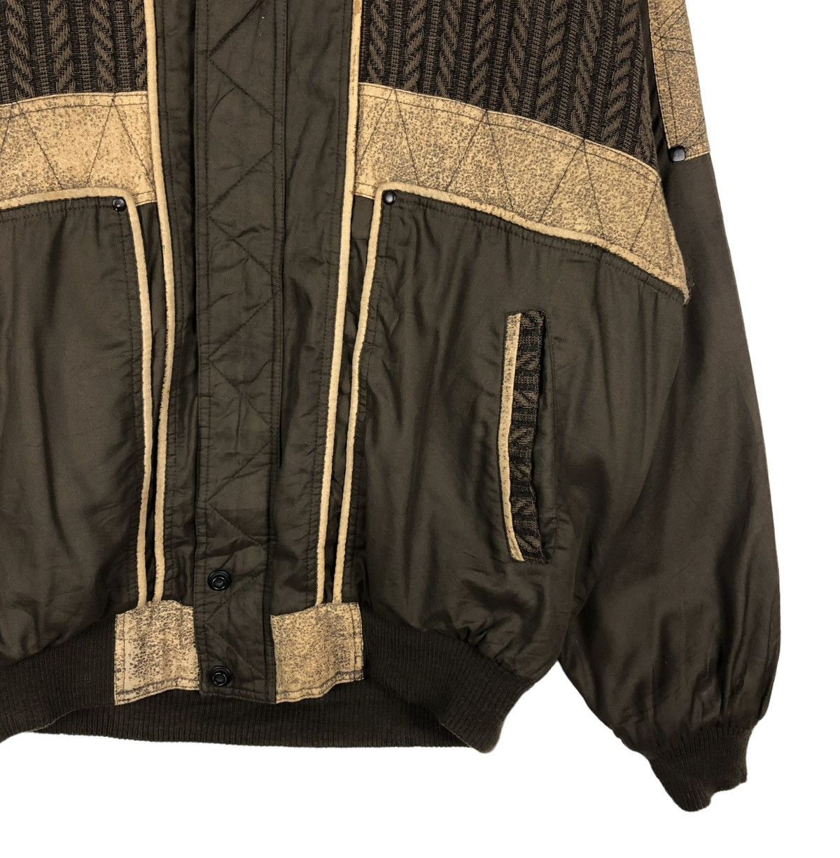 Japanese Brand 🔥VINTAGE BOMBER JACKET GIAMIS JAPAN MADE EMBROIDERED DESIGN Size US L / EU 52-54 / 3 - 7 Thumbnail