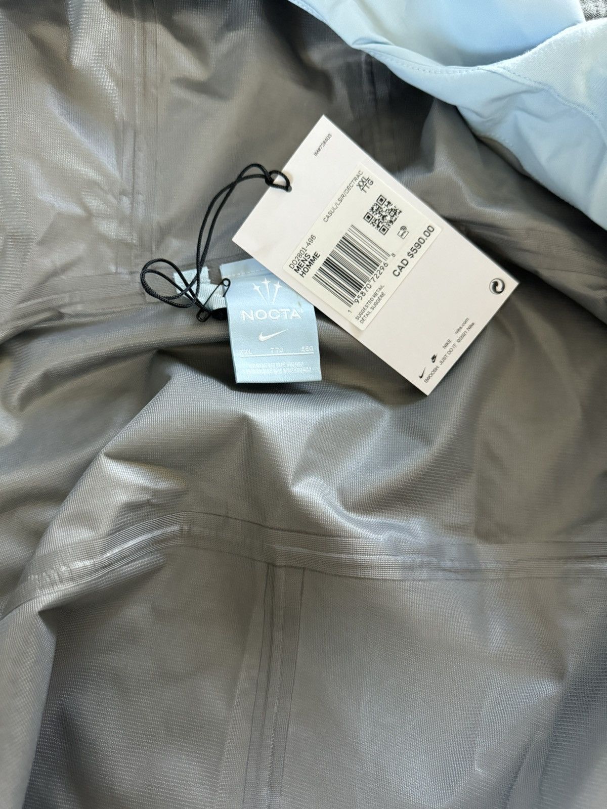 Drake × Nike Nike x Nocta F&F Alien Goretex Shell Jacket Exclusive Size US XXL / EU 58 / 5 - 10 Thumbnail
